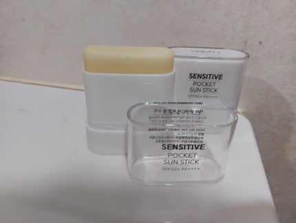 センシティブポケットサンスティック/SAM'U/日焼け止めスティックを使ったクチコミ(3枚目)