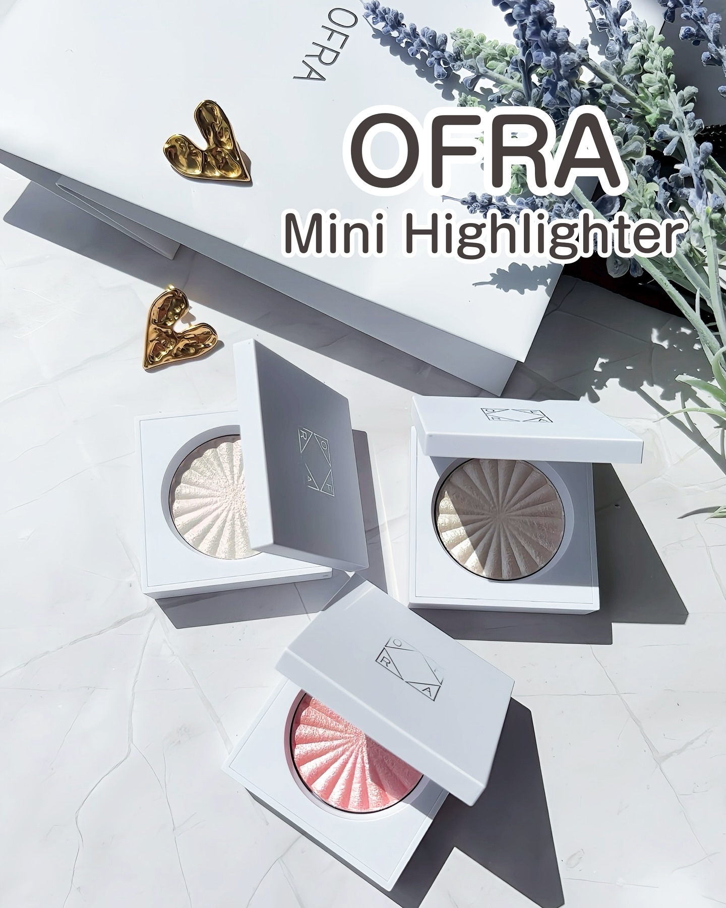 OFRA mini Highlighter/Ofra Cosmetics/パウダーハイライトを使ったクチコミ（1枚目）