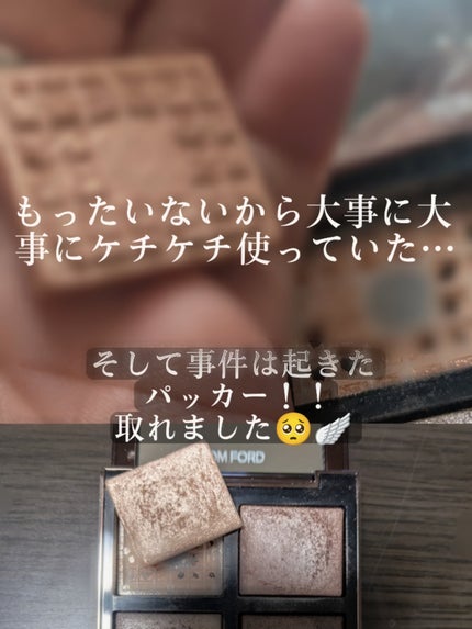 アイ カラー クォード/TOM FORD BEAUTY/アイシャドウパレットを使ったクチコミ(4枚目)