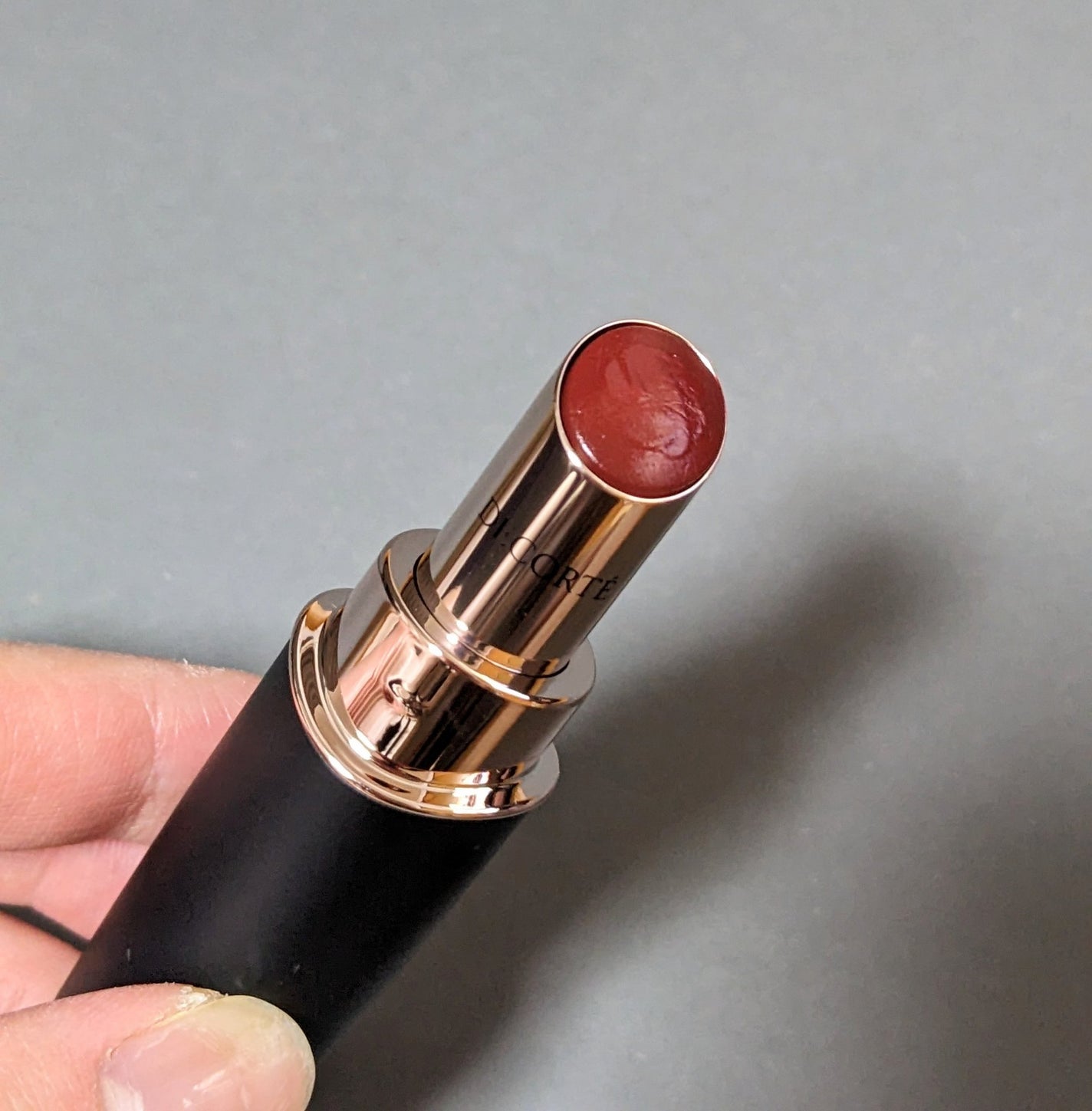 ルージュデコルテ クリームグロウ/DECORTÉ/口紅を使ったクチコミ(3枚目)