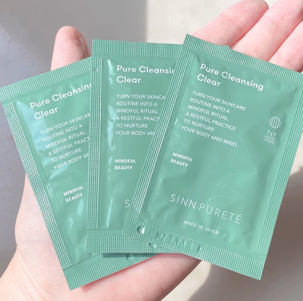 SINN PURETÉ ピュアクレンジング クリアのクチコミ「
SINN PURETÉ
ピュアクレンジングクリアピュアリバイブ
天然由来成分99%のジェル×.....」（1枚目）