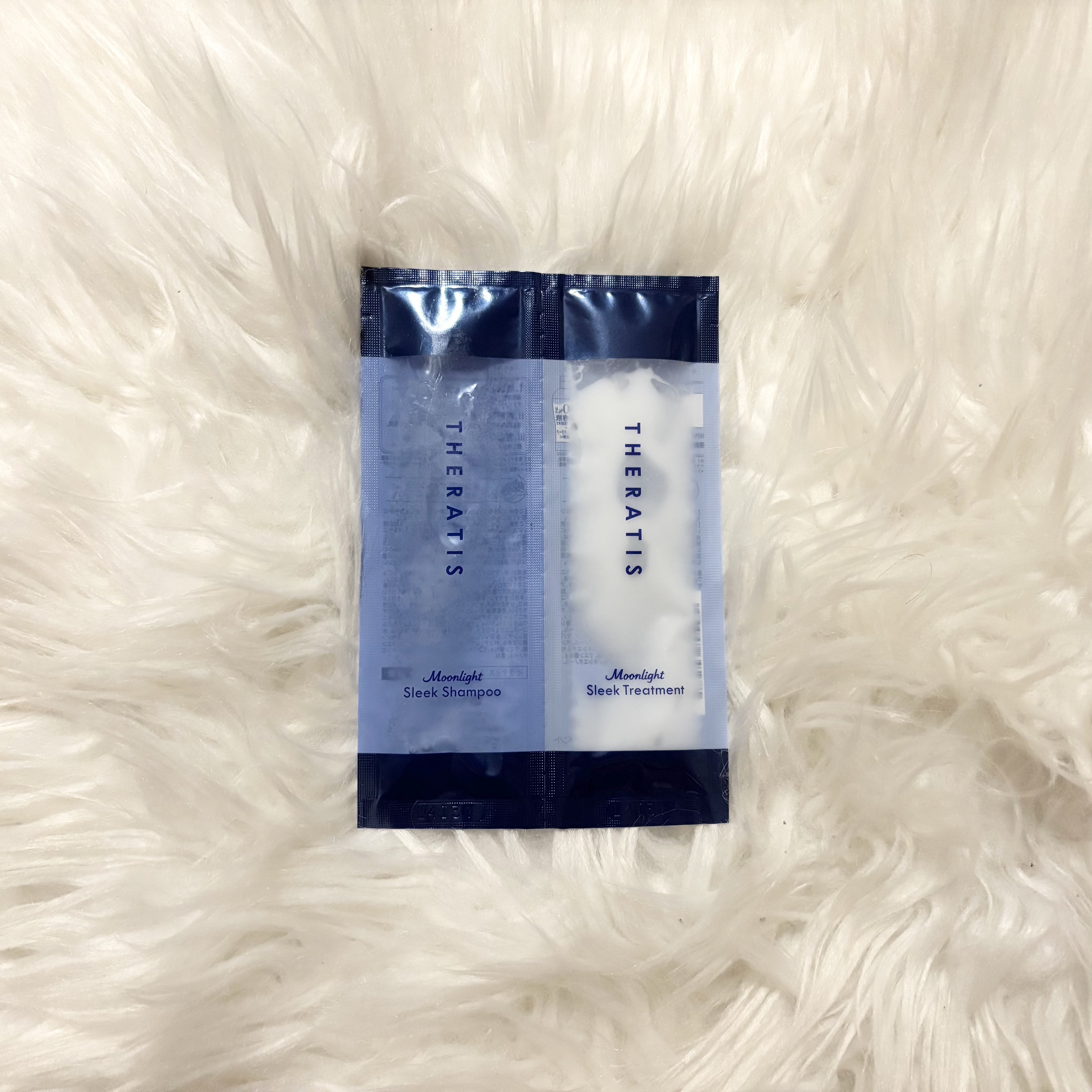 セラティス ムーンライトスリーク シャンプー / ヘアトリートメント 2連お試し(シャンプー10ml+トリートメント10g)/THERATIS/市販シャンプーを使ったクチコミ（1枚目）