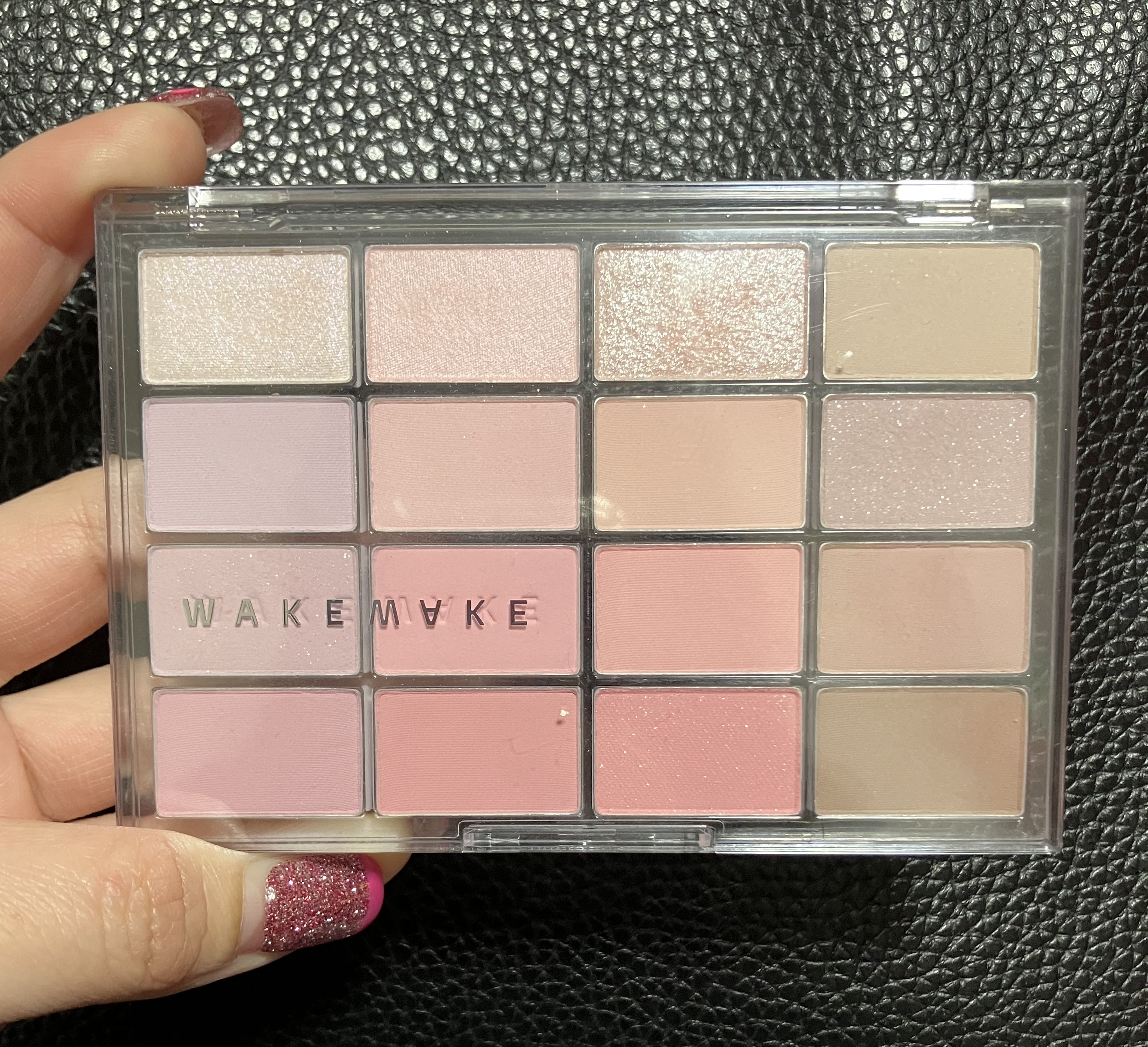 ソフトブラーリングアイパレット 04.ラベンダーブラーリング/wakemake/アイシャドウパレットを使ったクチコミ（1枚目）