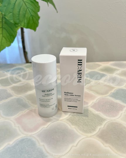 ラディエンスメラホワイトセラム/HEARIM/美容液を使ったクチコミ(6枚目)