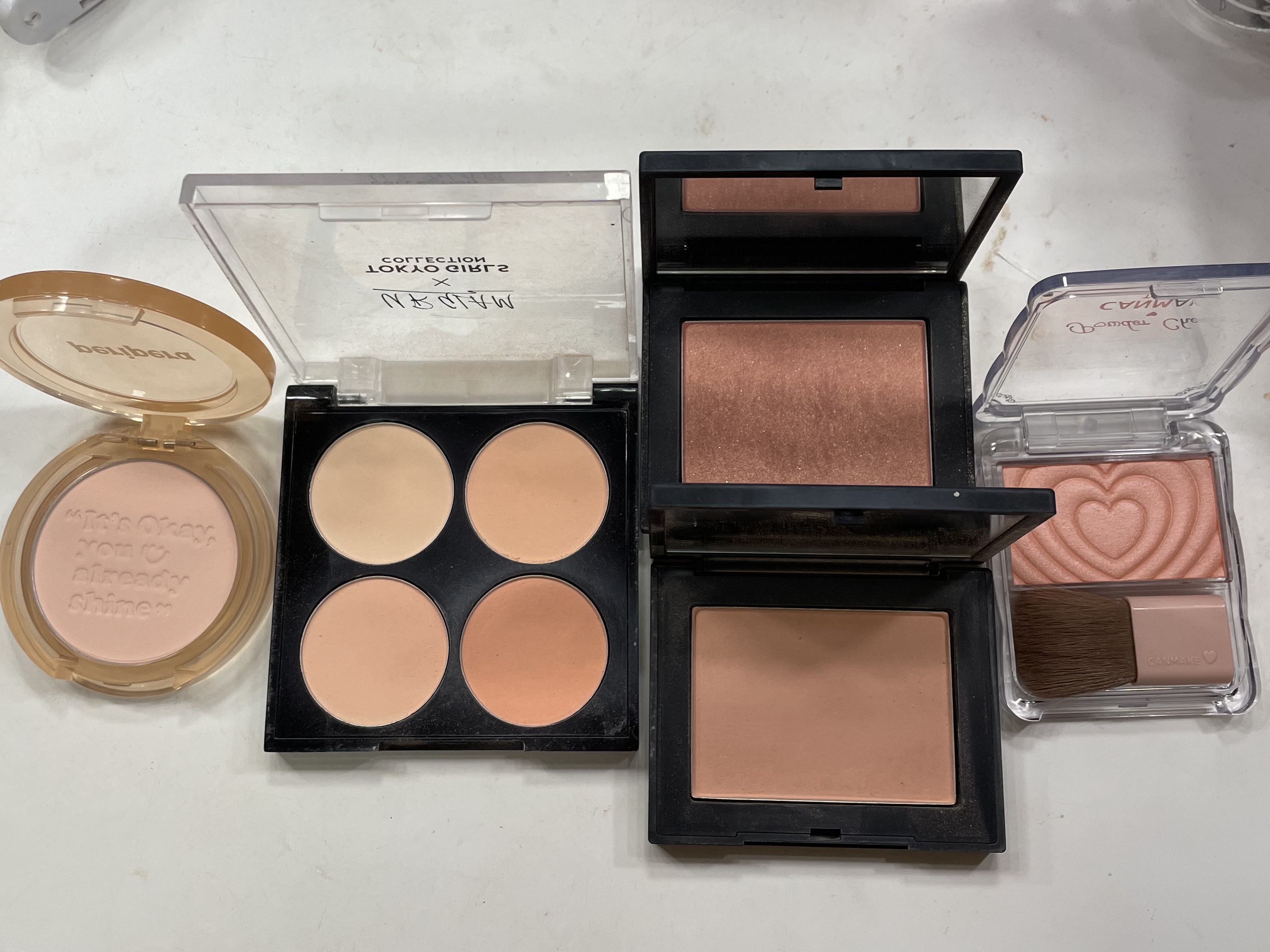 ピュア ブラッシュド サンシャイン チーク/PERIPERA/パウダーチークを使ったクチコミ（1枚目）