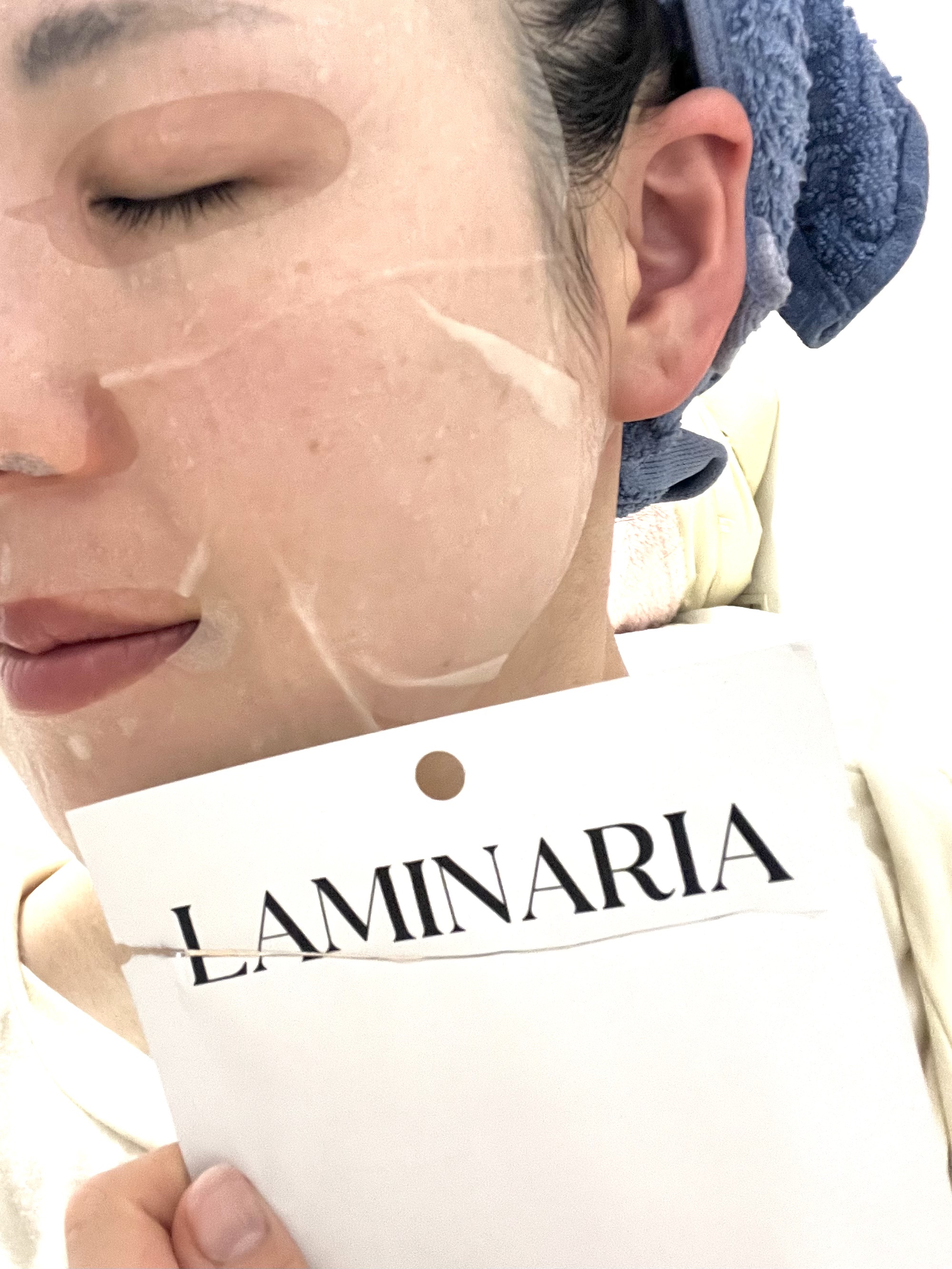 ラミナリア コラーゲンファーミングマスク/ShionLe/シートマスク・パックを使ったクチコミ（2枚目）