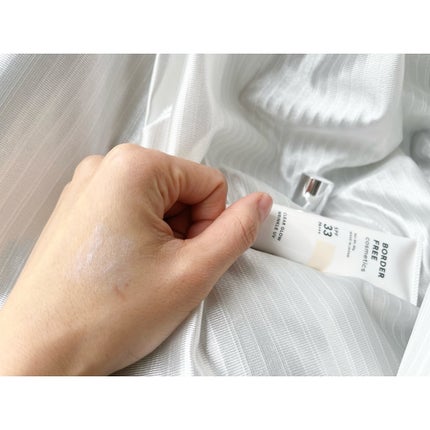 クリアグロウリンクルUV/BORDER FREE cosmetics/日焼け止め・UVケアを使ったクチコミ(4枚目)