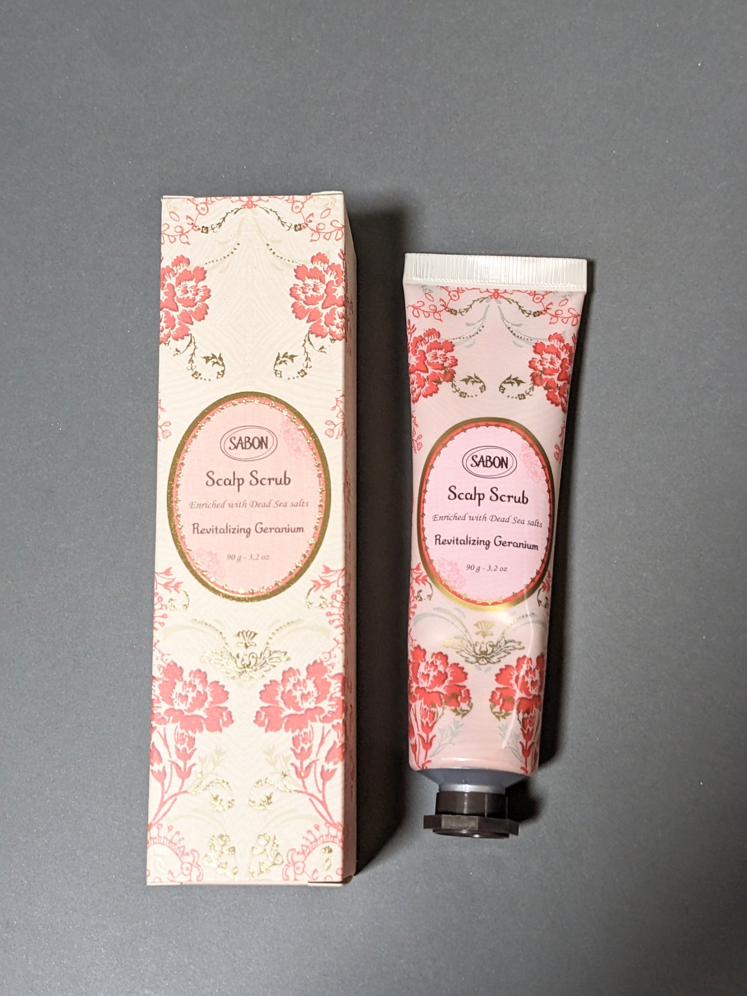 ヘッドスクラブ リプレニッシング(ゼラニウム)/SABON/ヘッドスクラブを使ったクチコミ（1枚目）