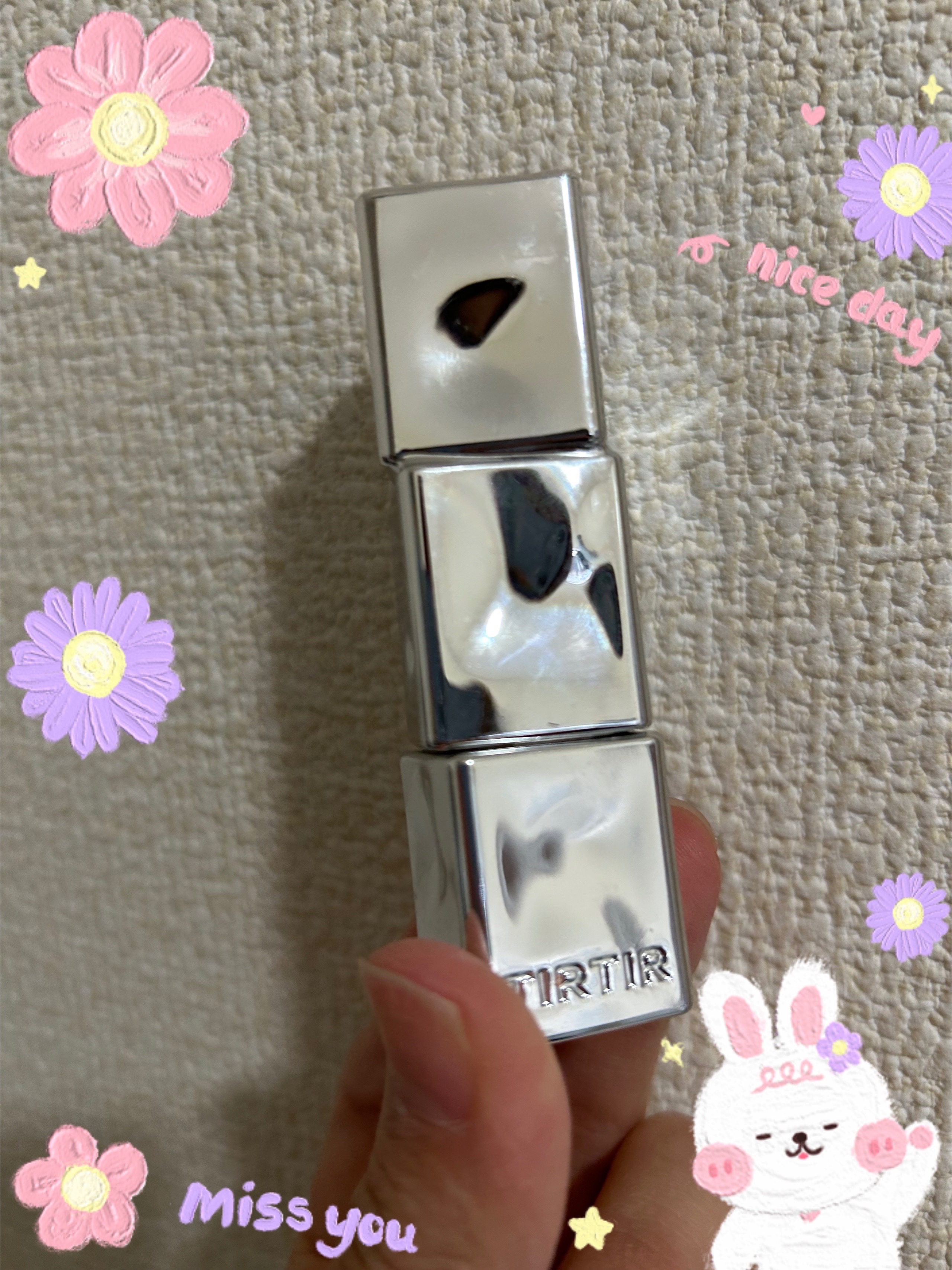 ウォーターメロウリップバーム 03 PEACH LEMONY (ピーチレモニー)/TIRTIR(ティルティル)/リップバームを使ったクチコミ（1枚目）