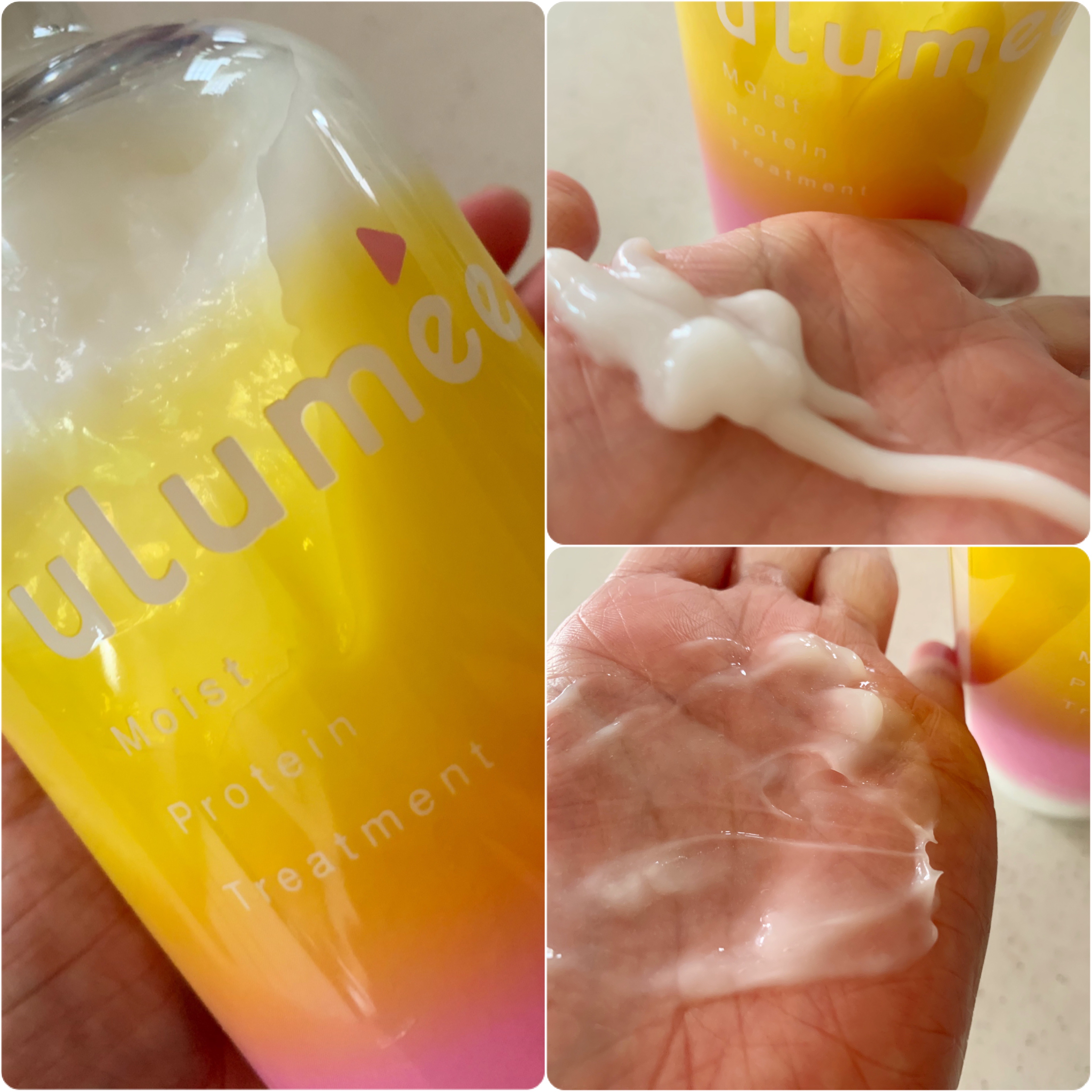 モイストプロテインシャンプー/トリートメント/ulumee/市販シャンプーを使ったクチコミ（3枚目）