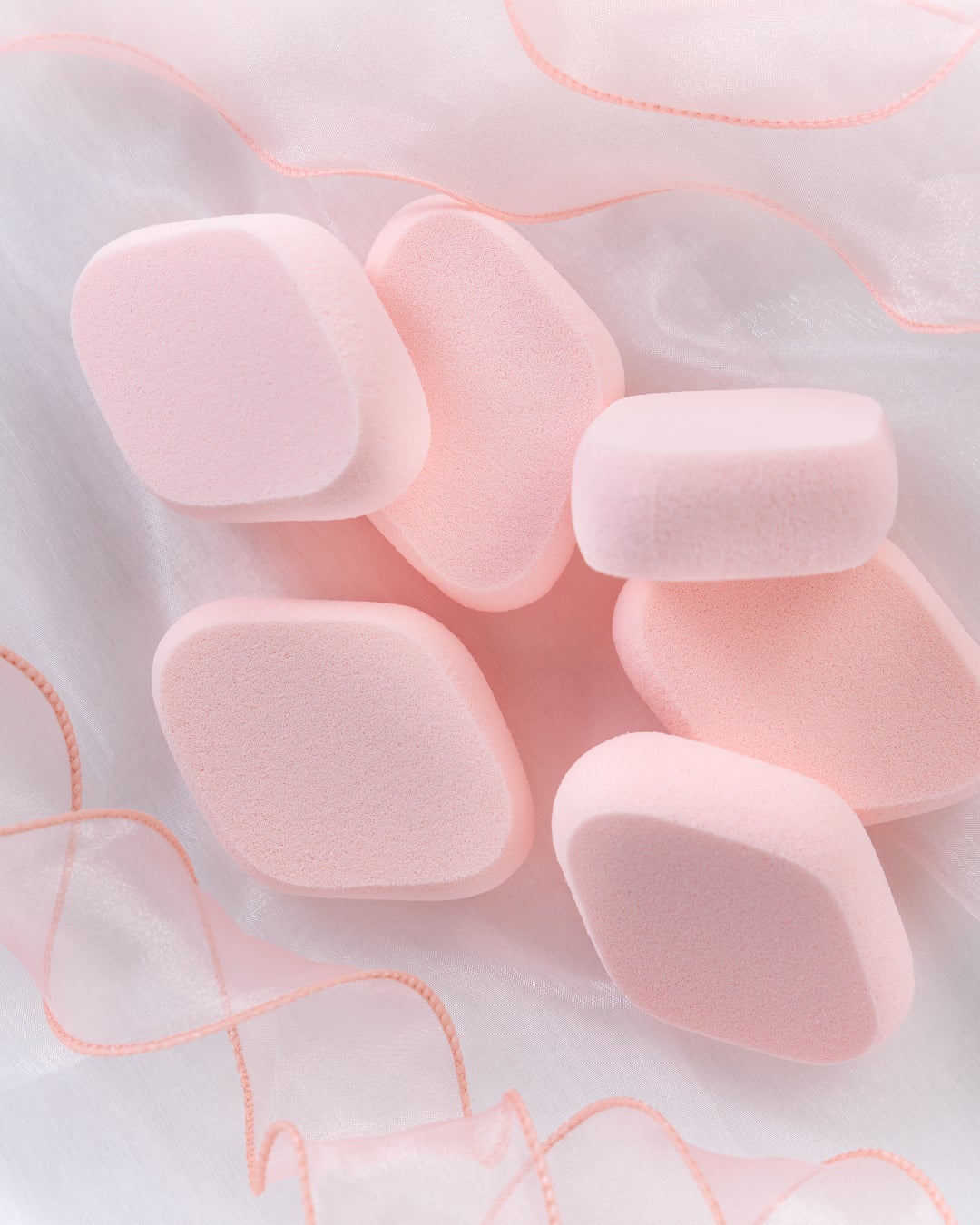 シフォンタッチスポンジN ダイヤ型/ロージーローザ/パフ・スポンジを使ったクチコミ(1枚目)