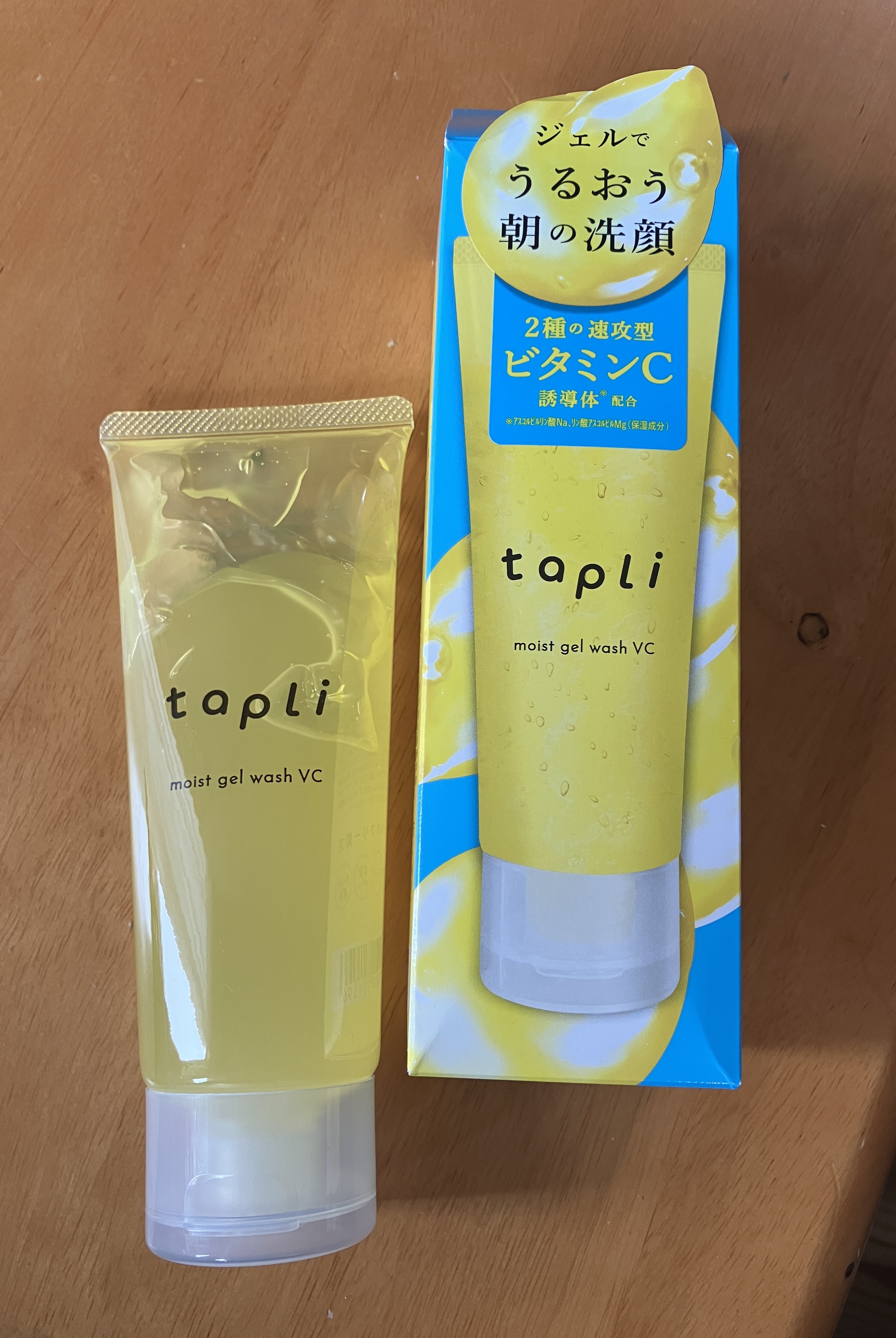 タプリ　モイストジェルウォッシュ　VC/ナリスアップ/その他洗顔料を使ったクチコミ（1枚目）