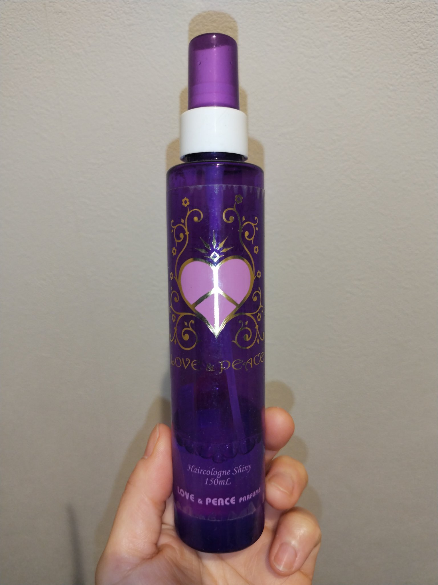 ラブ＆ピース ヘアコロン シャイニー/ラブアンドピースパルファム/ヘアミストを使ったクチコミ（1枚目）