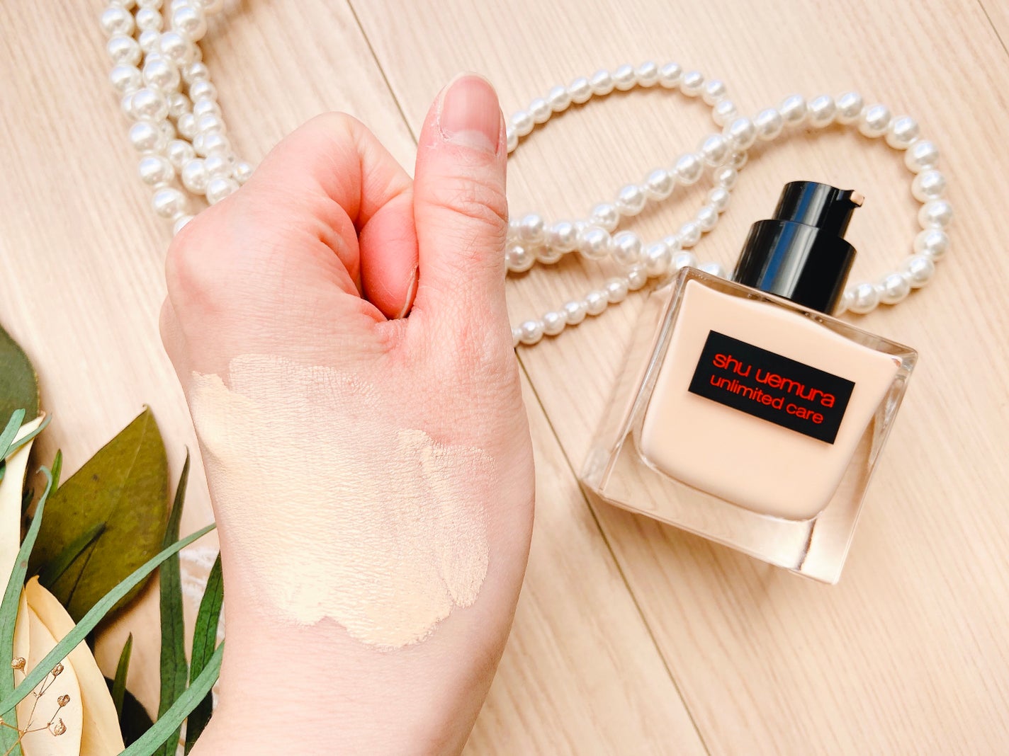 アンリミテッド ケア ツヤ セラム ファンデーション/shu uemura/リキッドファンデーションを使ったクチコミ(7枚目)