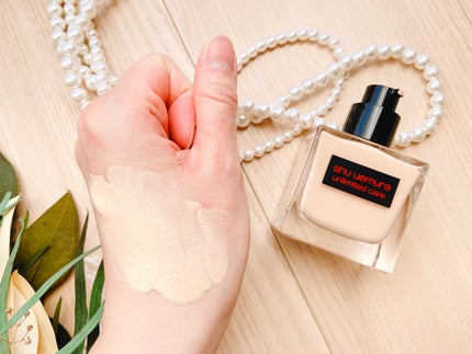 アンリミテッド ケア ツヤ セラム ファンデーション/shu uemura/リキッドファンデーションを使ったクチコミ(7枚目)