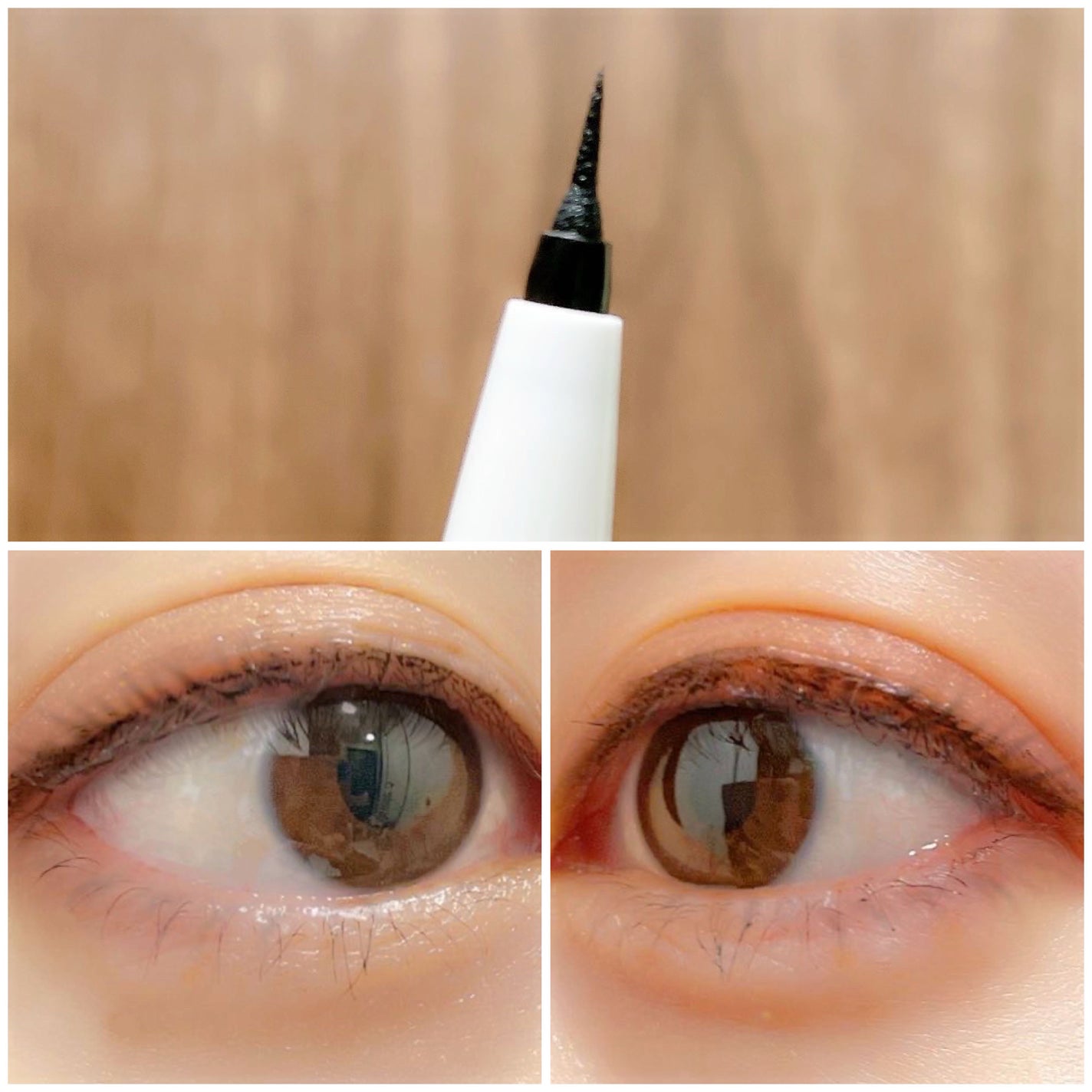 パーフェクトエッジシャープライナー/SISTER ANN/リキッドアイライナーを使ったクチコミ(6枚目)