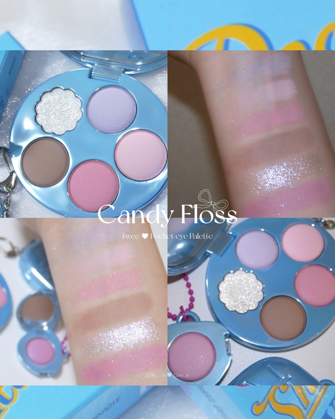 フィー ポケットアイパレット/fwee/アイシャドウパレットを使ったクチコミ（2枚目）