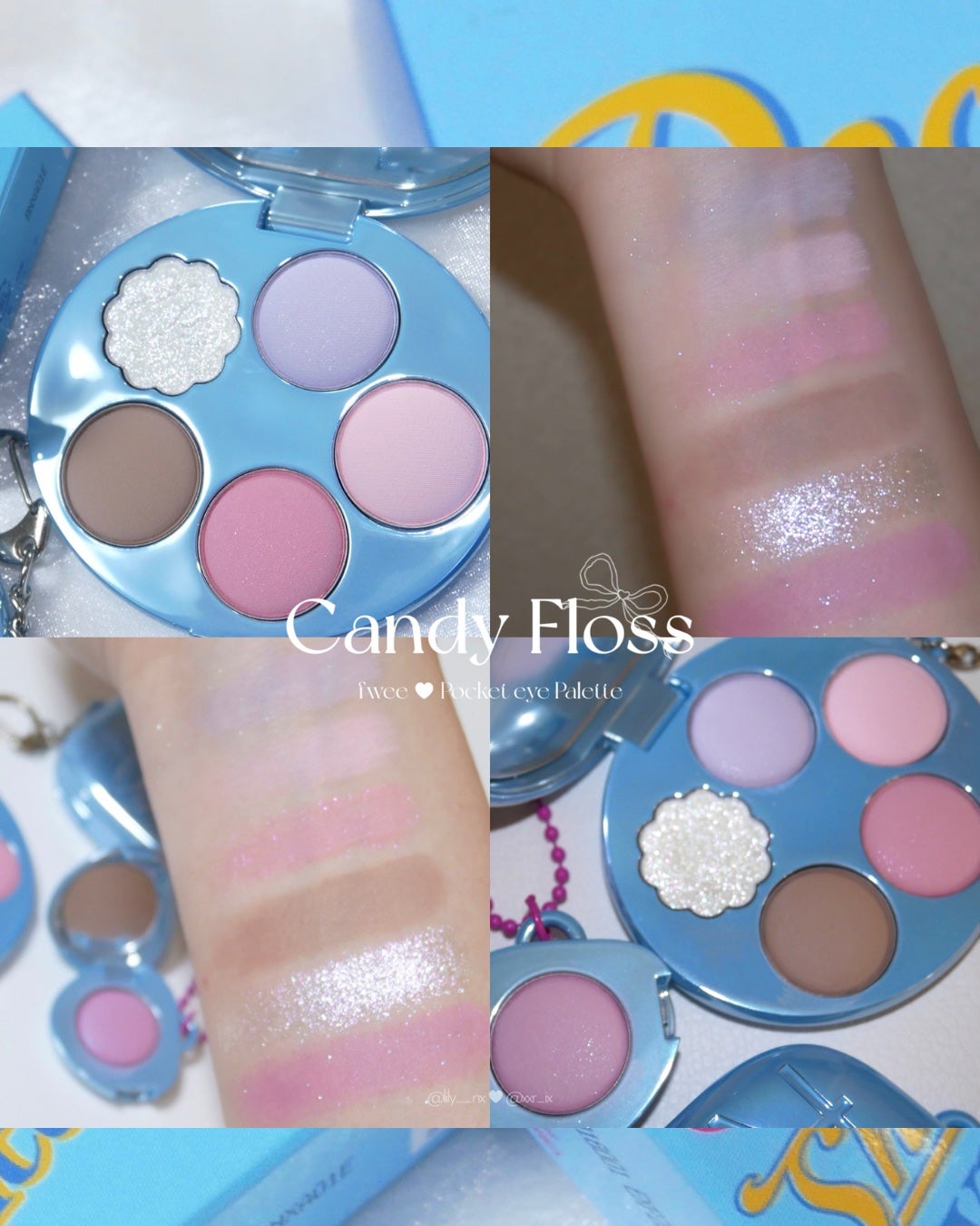 フィー ポケットアイパレット/fwee/アイシャドウパレットを使ったクチコミ(2枚目)