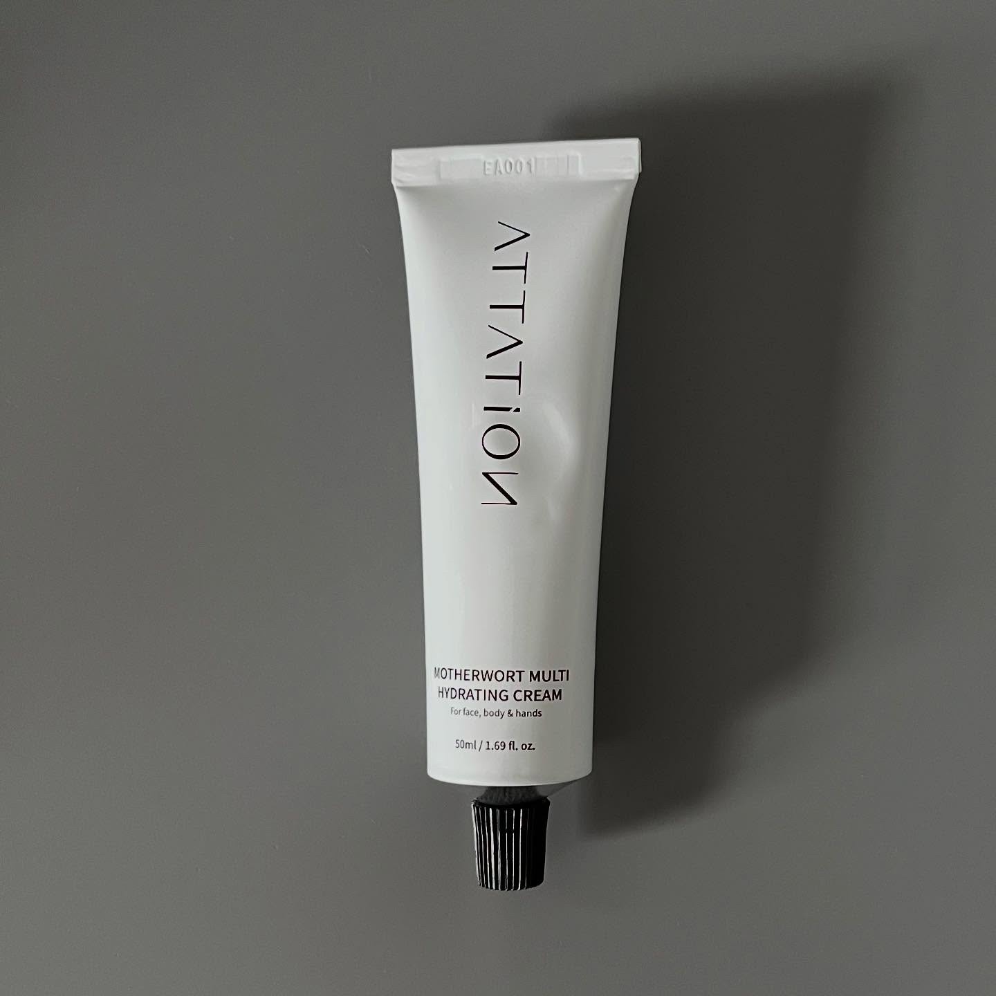 益母草パンテノールクリーム/ATTATION/ハンドクリームを使ったクチコミ（3枚目）