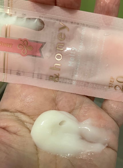 &honey Melty モイストリペア シャンプー1.0/モイストリペア ヘアトリートメント2.0/&honey/市販シャンプーを使ったクチコミ(3枚目)