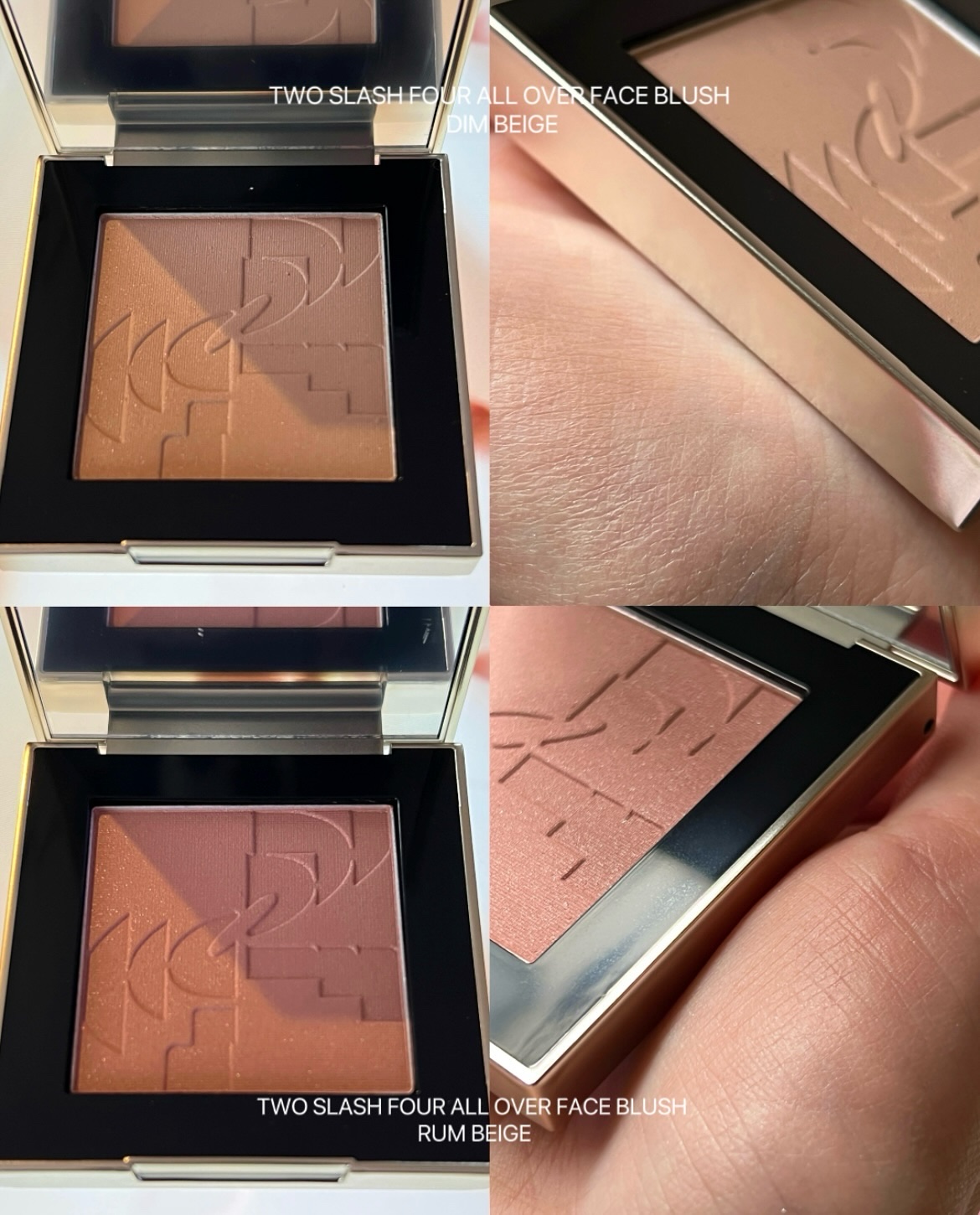 オールオーバーフェイスブラッシュ/TWO SLASH FOUR/パウダーチークを使ったクチコミ（1枚目）