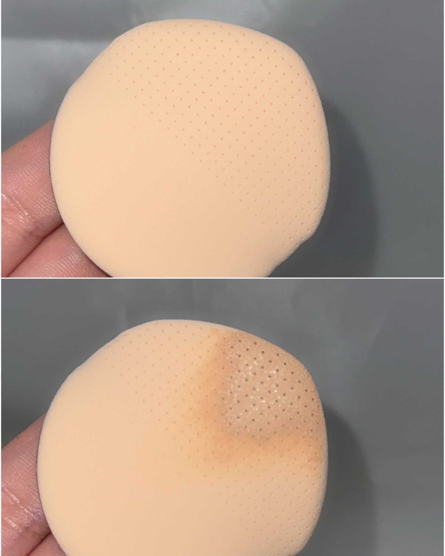 グロウフィットセラムカバークッション 23 ミディアムベージュ/ダルバ/クッションファンデーションを使ったクチコミ（3枚目）