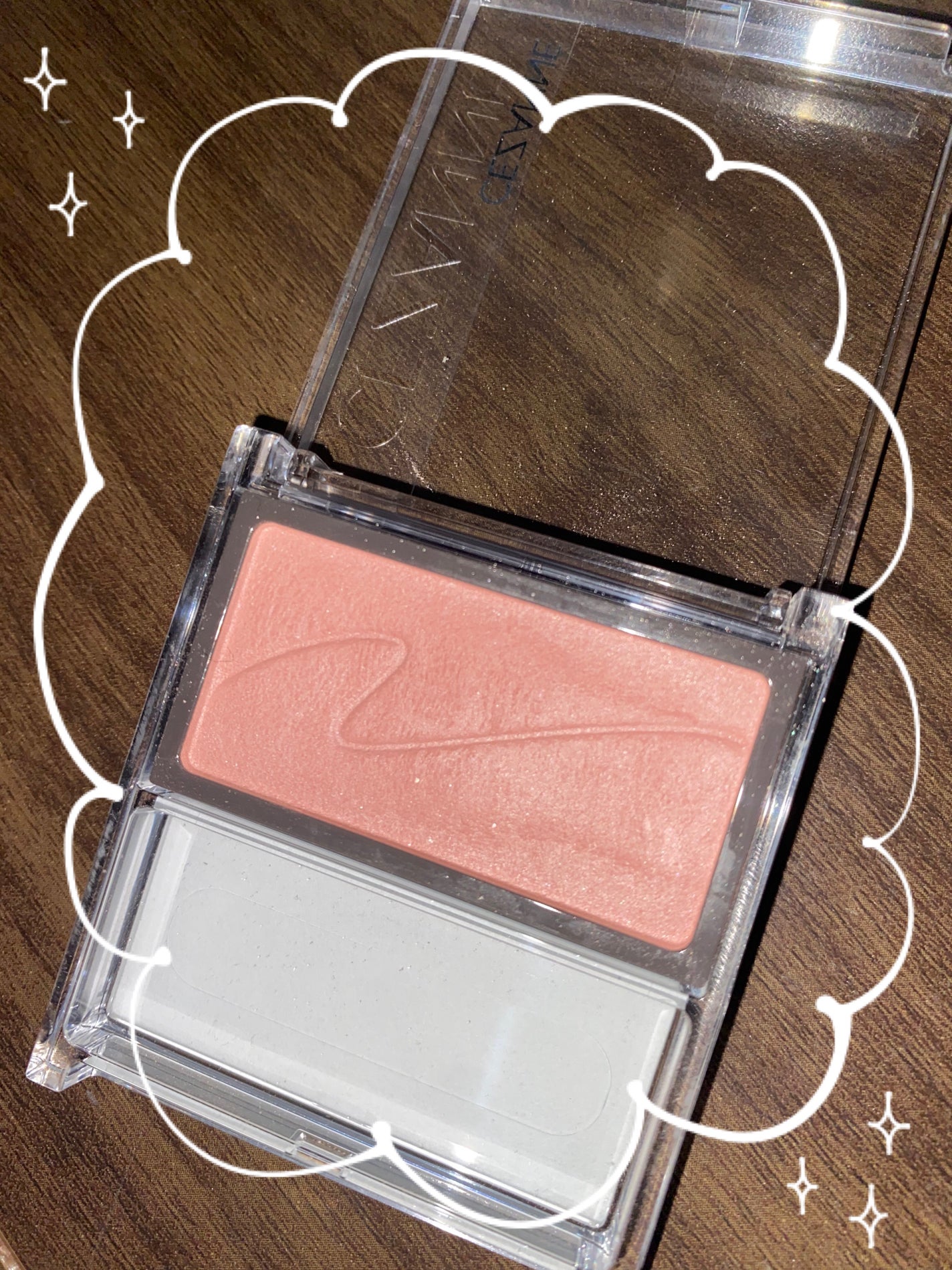 チークブラッシュ/CEZANNE/パウダーチークを使ったクチコミ(1枚目)