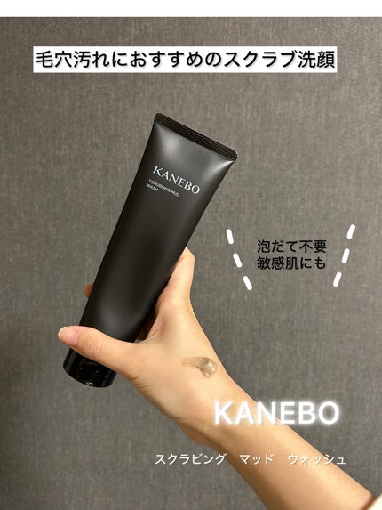 スクラビング マッド ウォッシュ/KANEBO/洗顔フォームを使ったクチコミ(1枚目)