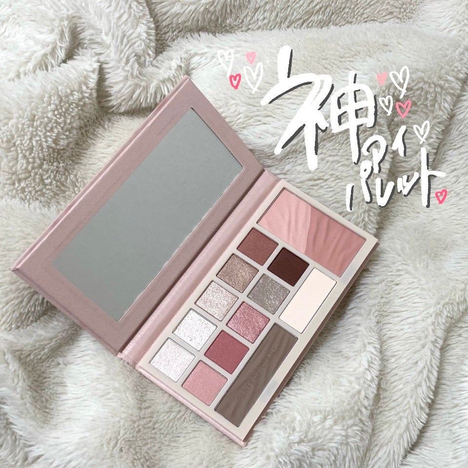 デザイナーアイズ&チークパレット/PERFECT DIARY/アイシャドウを使ったクチコミ(1枚目)