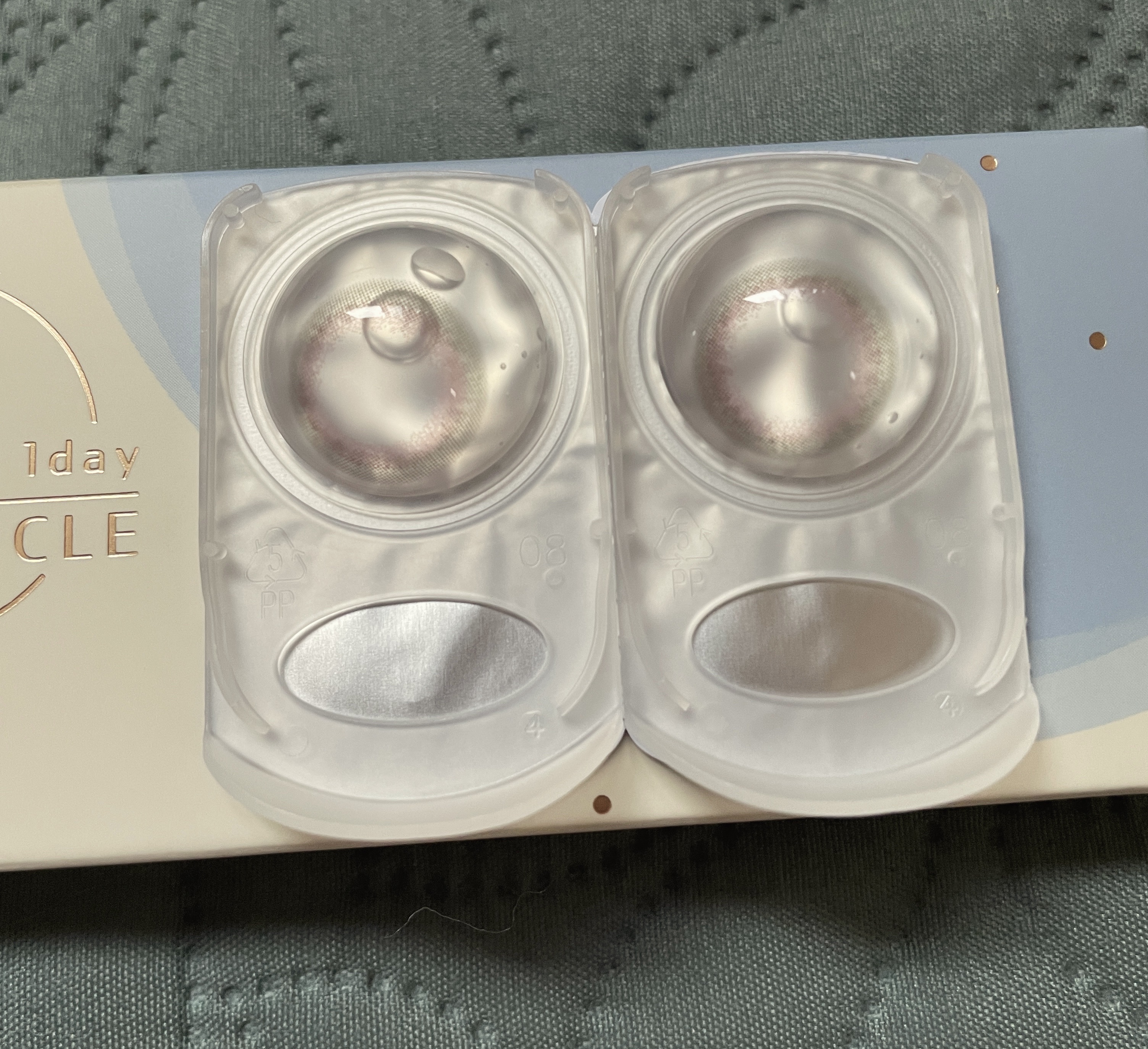 LuMia comfort 1day CIRCLE/LuMia/ワンデー（１DAY）カラコンを使ったクチコミ（3枚目）