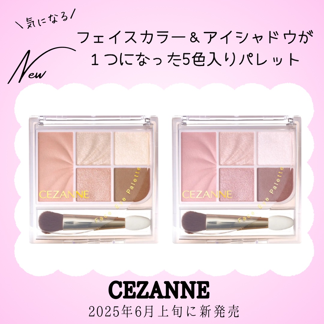 フェイスアイパレット/CEZANNE/アイシャドウを使ったクチコミ（1枚目）