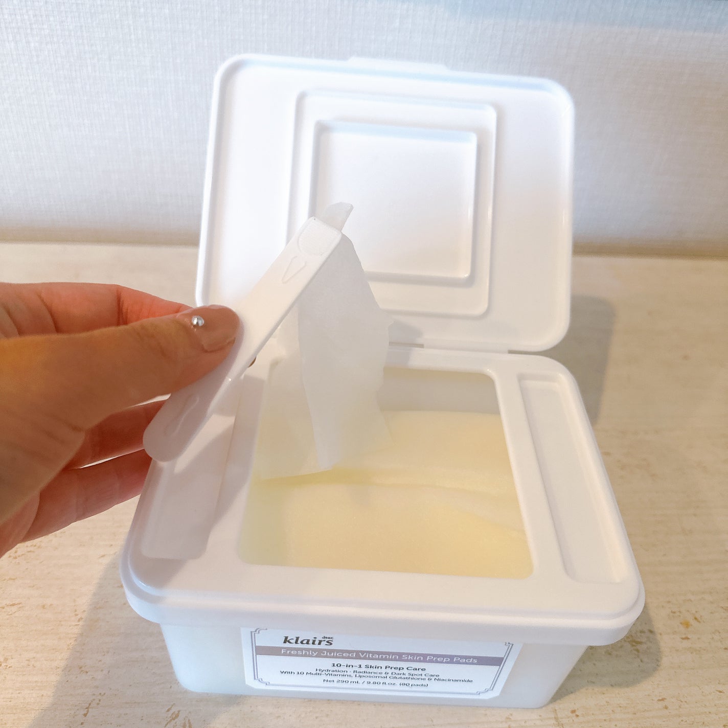 ビタグル10マスク/Klairs/シートマスク・パックを使ったクチコミ(4枚目)