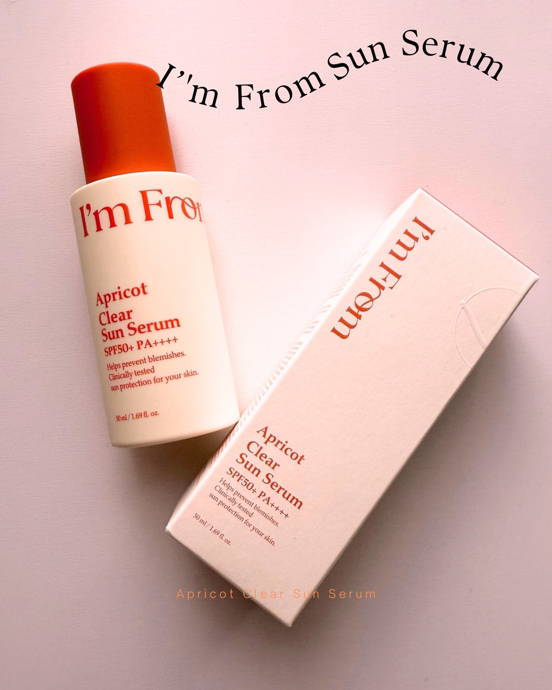アプリコットクリアサンセラム/I'm from/日焼け止めローションを使ったクチコミ（1枚目）