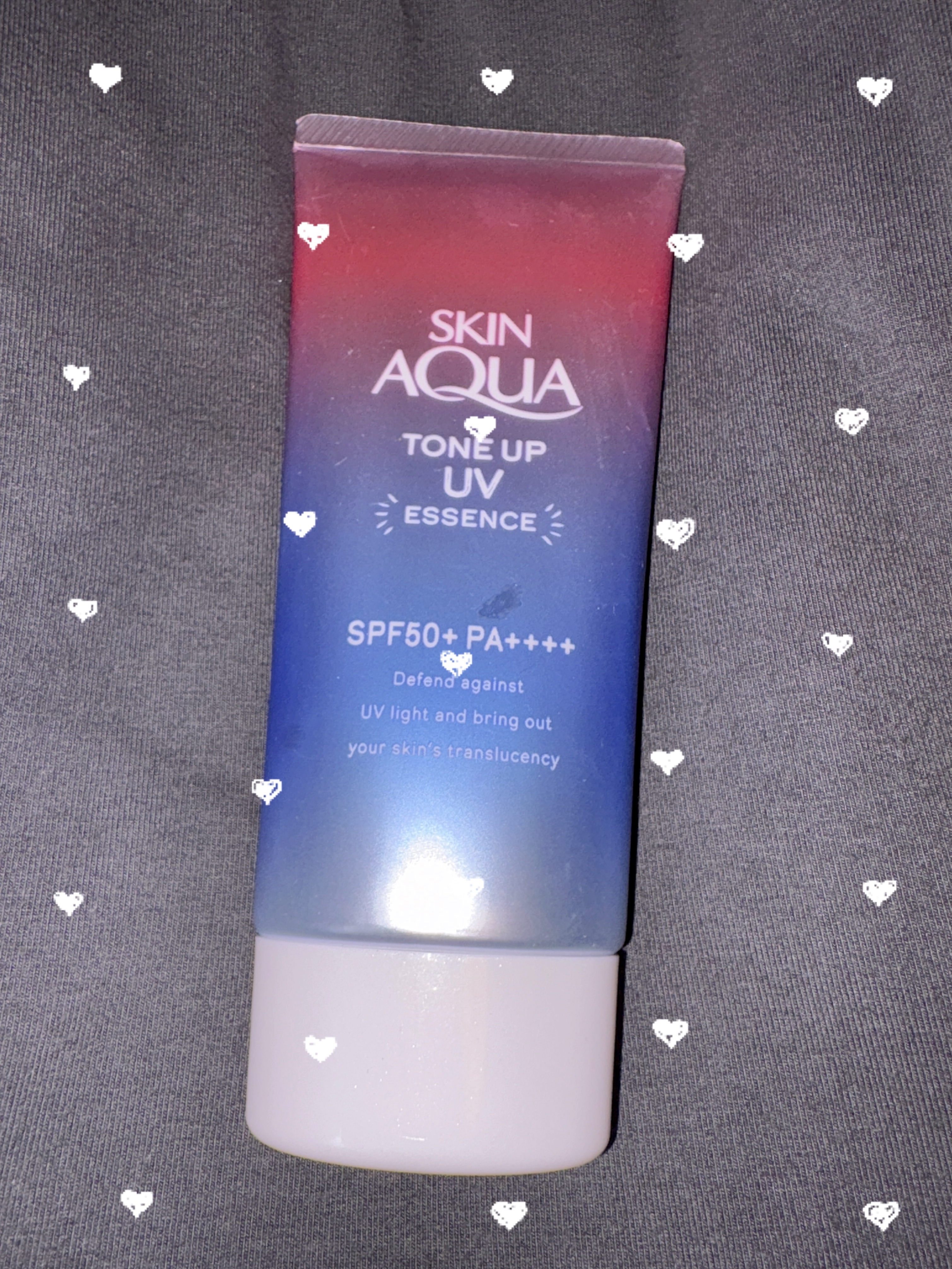 スキンアクア トーンアップUVエッセンス/スキンアクア/日焼け止めクリームを使ったクチコミ（1枚目）