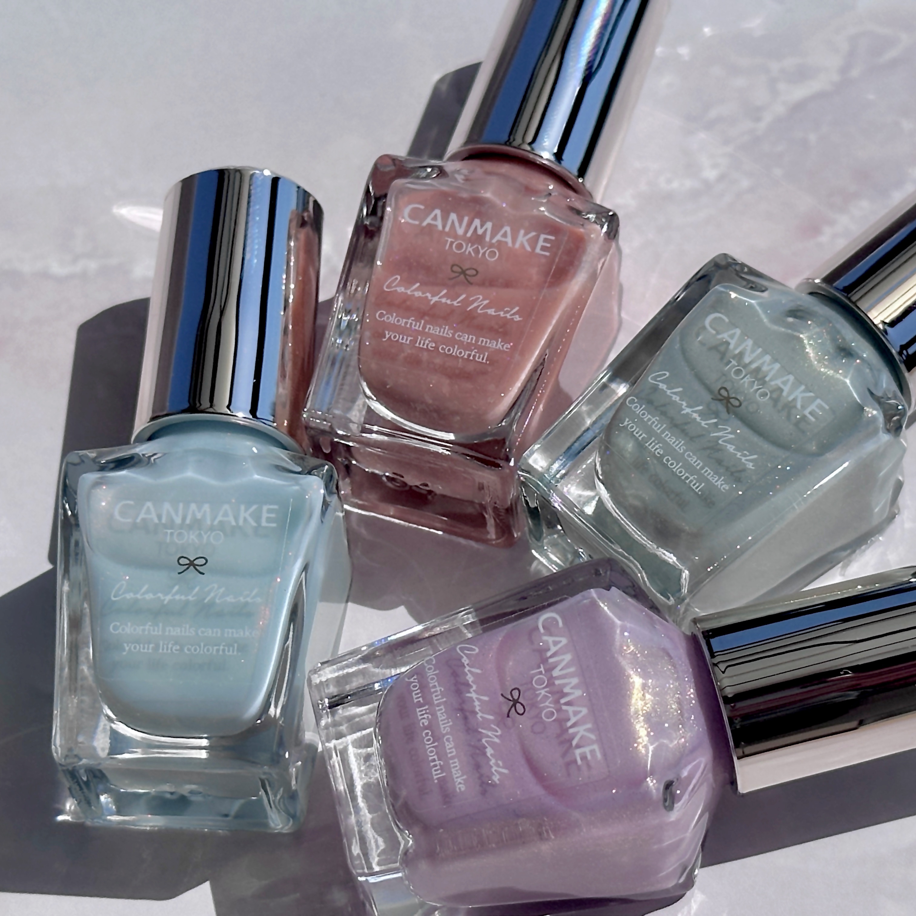 カラフルネイルズ/キャンメイク/マニキュアを使ったクチコミ（1枚目）
