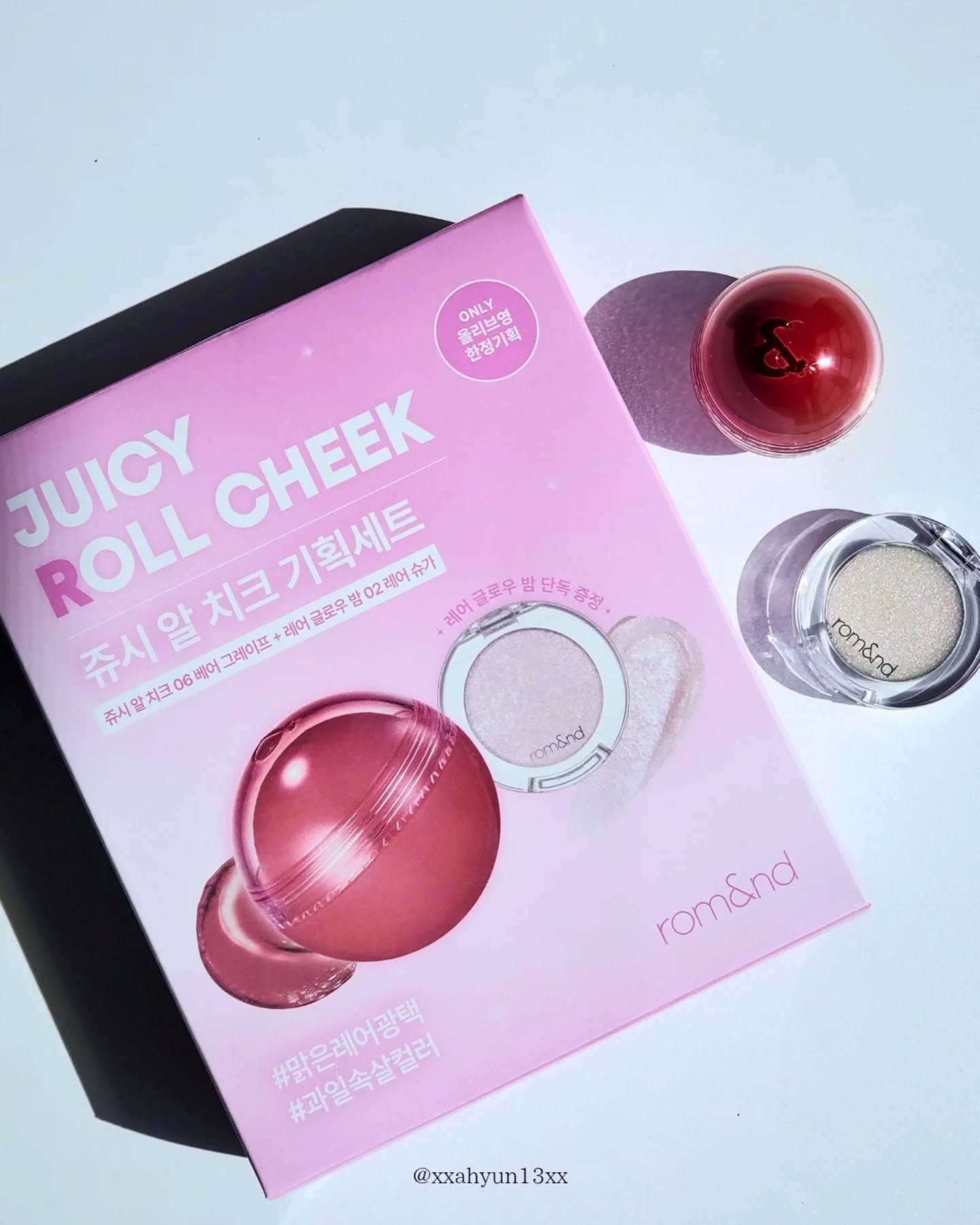 ジューシーロールチーク/rom&nd/ジェル・クリームチークを使ったクチコミ（1枚目）