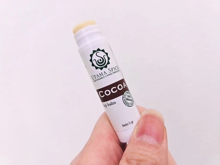 あんまま on LIPS 「\\天然由来のココナッツリップバーム🥥✨//ウタマスパイス様の..」(4枚目)