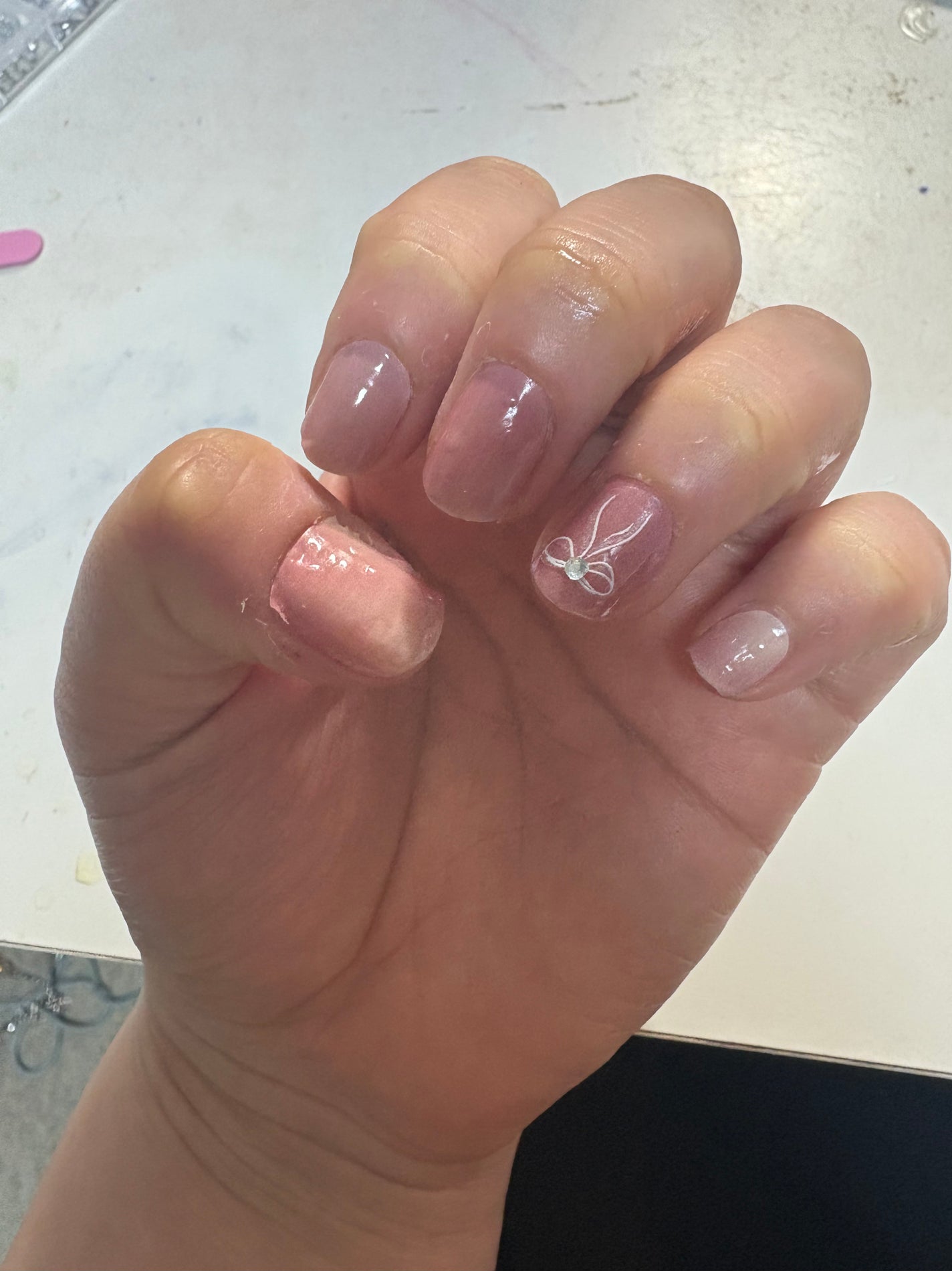 オーバルネイルシール/DAISO/ネイルシールを使ったクチコミ(1枚目)