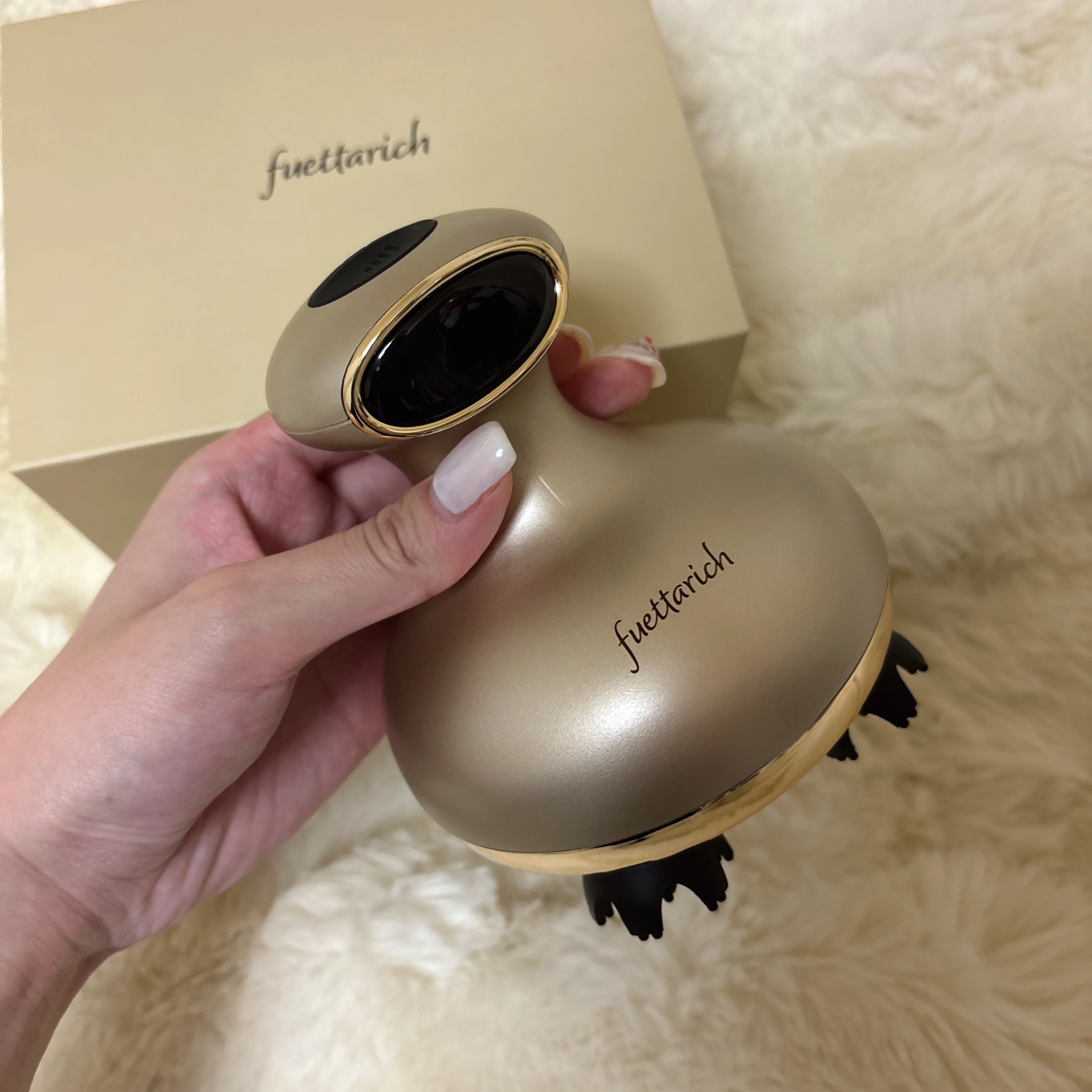 スカルプ ヘッドスパ/fuettarich (フエッタリッチ)/ヘッドマッサージャーを使ったクチコミ（2枚目）