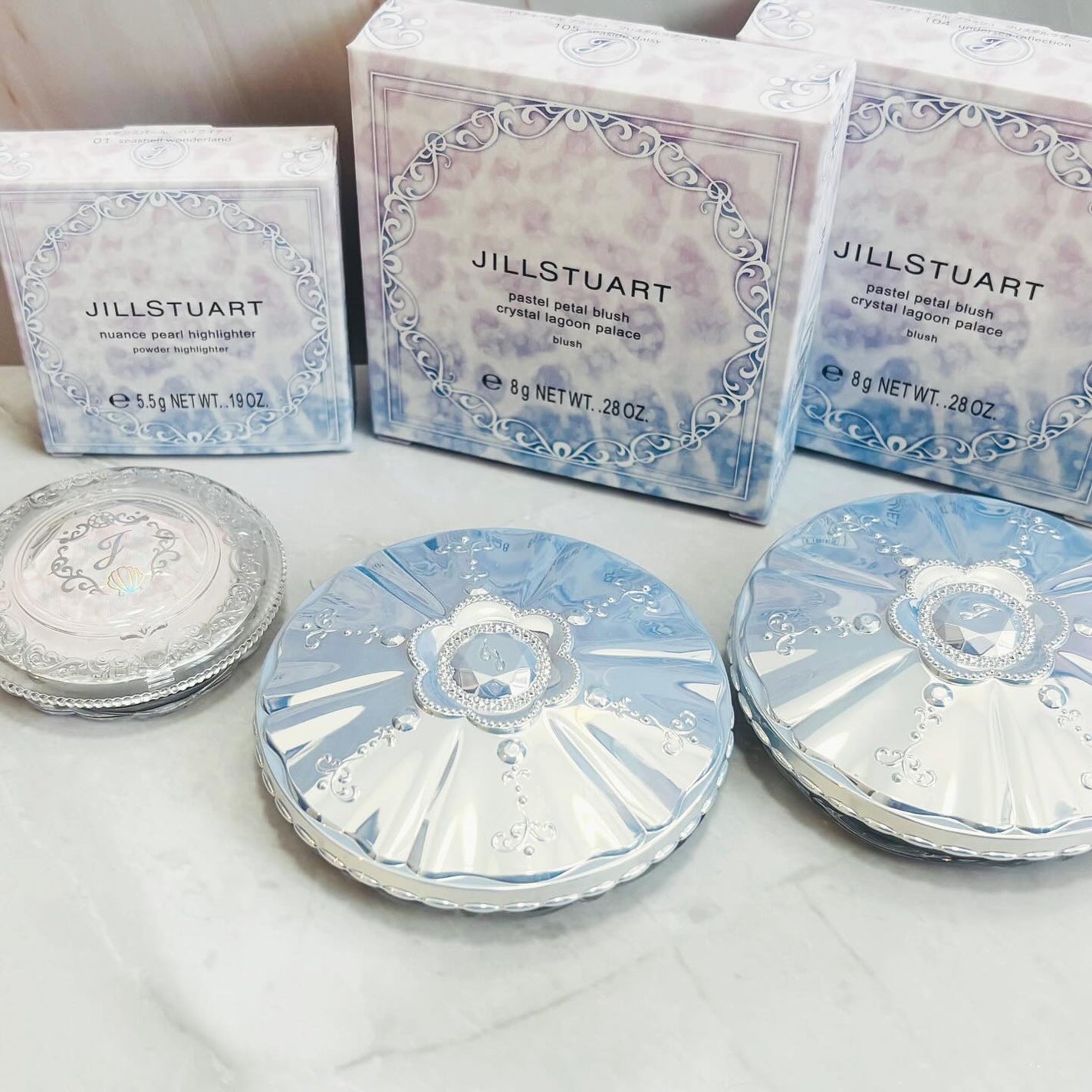 ジルスチュアート パステルペタル ブラッシュ/JILL STUART/パウダーチークを使ったクチコミ(6枚目)