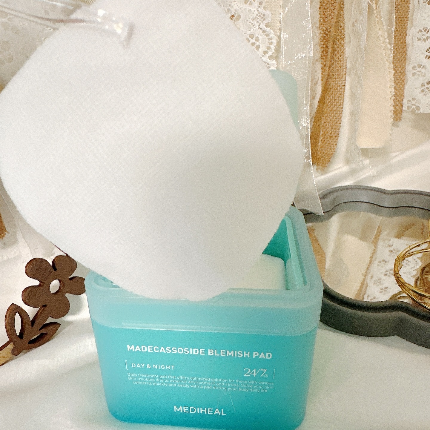 マデカソサイド ブレミッシュパッド/MEDIHEAL/トナーパッドを使ったクチコミ（2枚目）