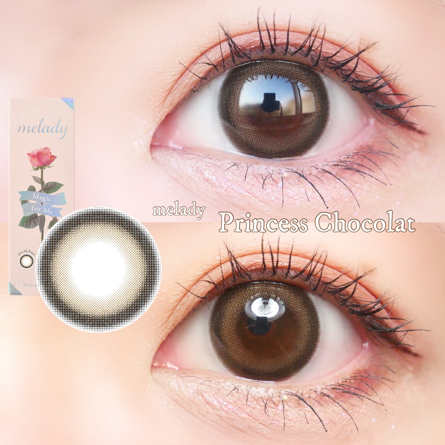 melady 1day/melady/ワンデー(1DAY)カラコンを使ったクチコミ(1枚目)
