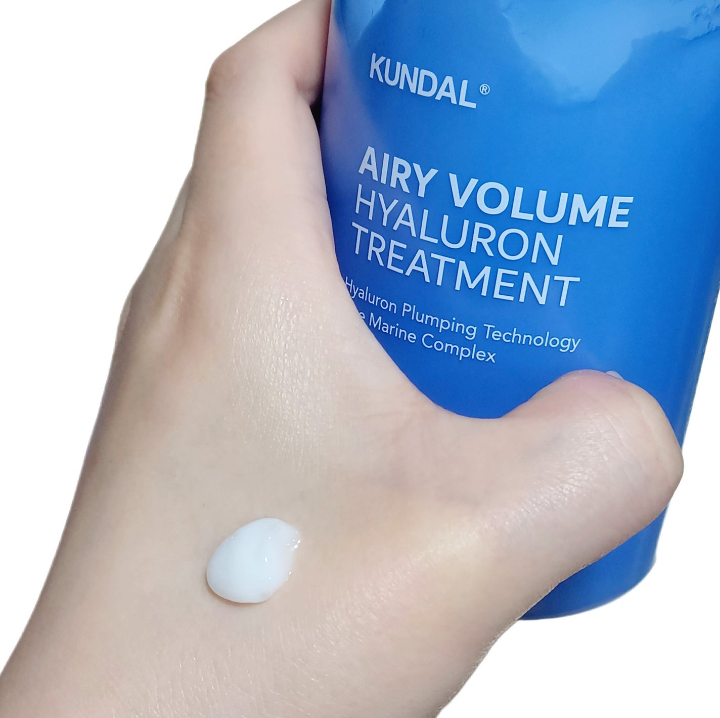 クンダル エアリーボリュームヒアルロンシャンプー/トリートメント/KUNDAL/市販シャンプーを使ったクチコミ(4枚目)