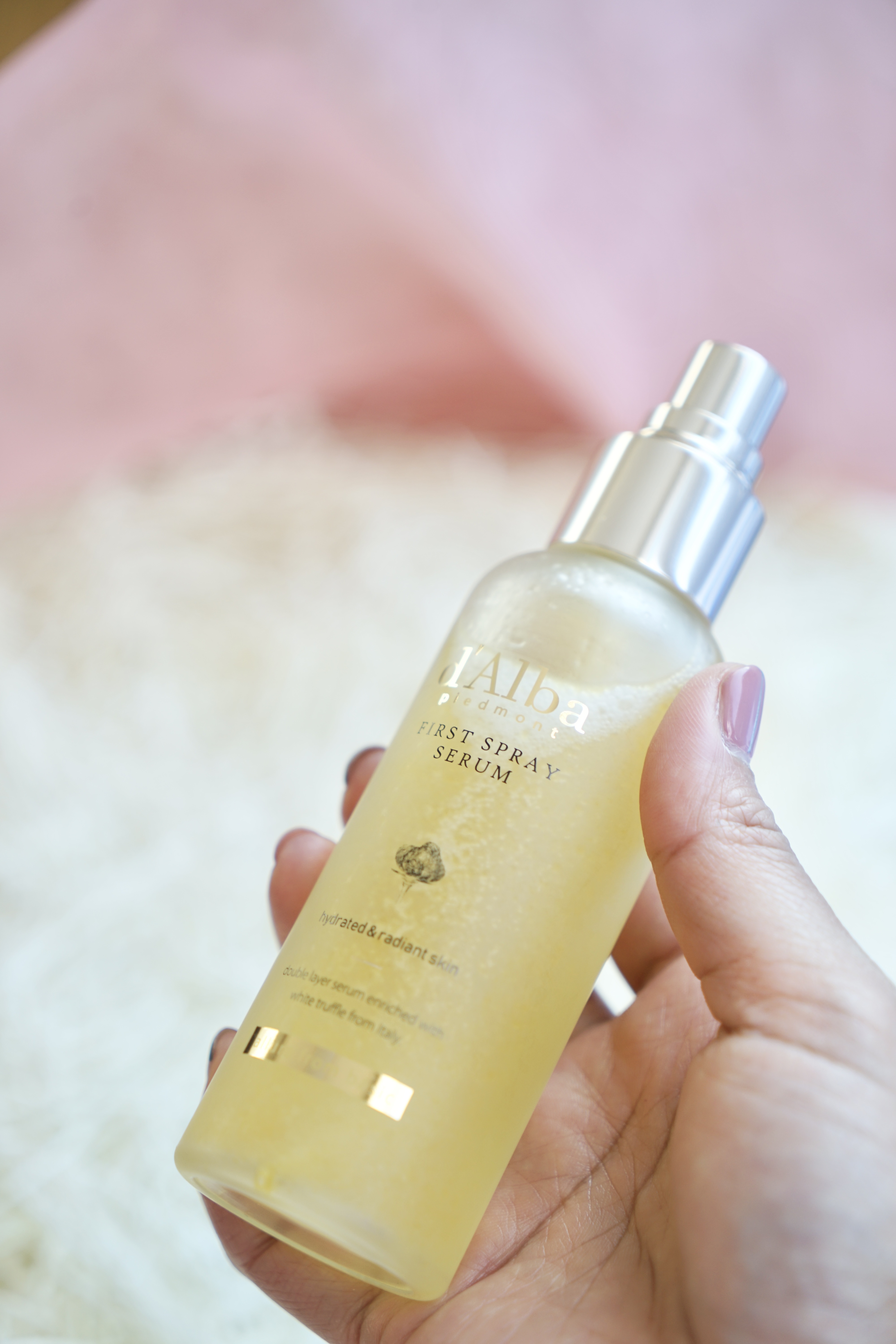 ダルバ ホワイトトリュフファーストスプレーセラム/ダルバ/ミスト状化粧水を使ったクチコミ（2枚目）