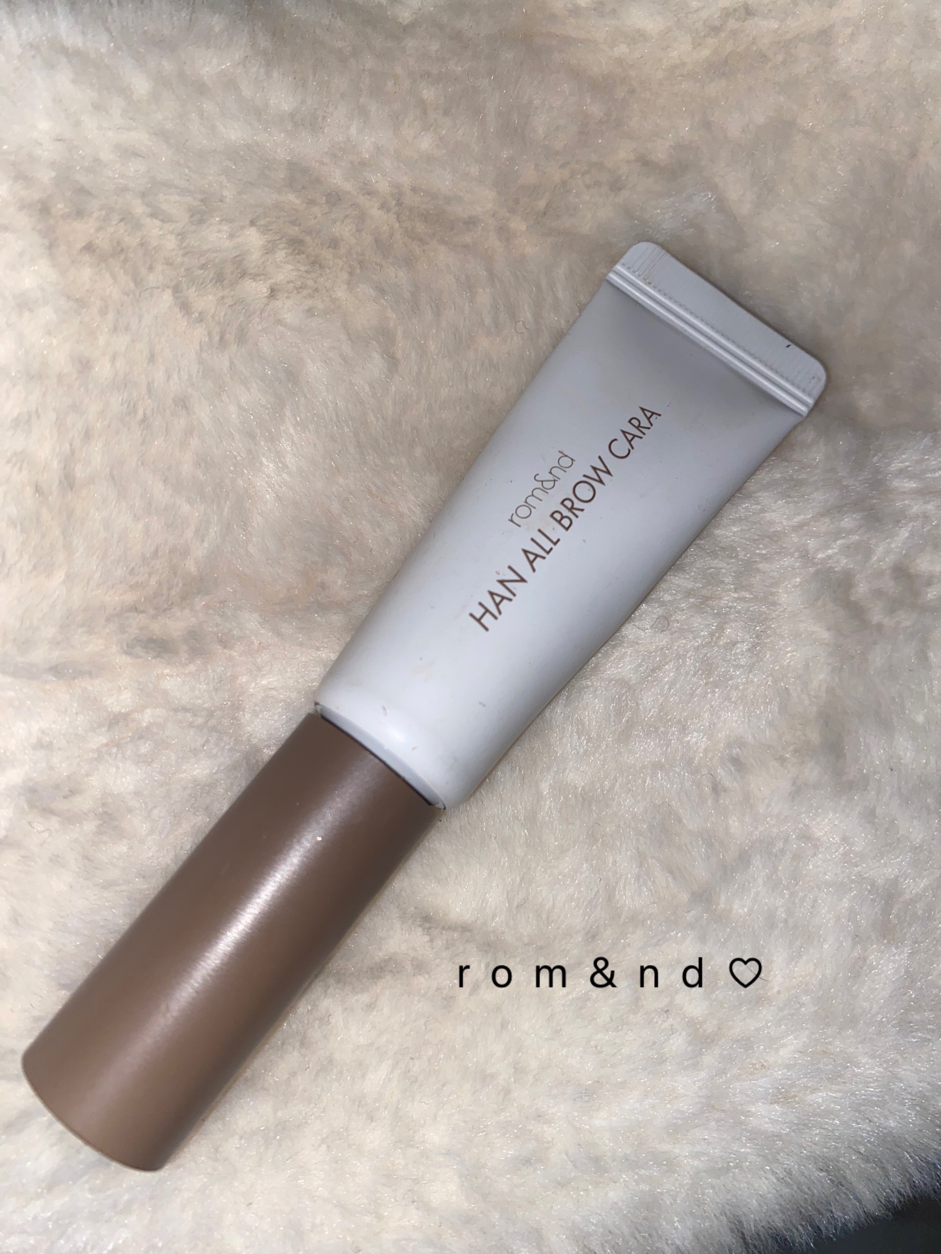 ハンオールブロウカラ/rom&nd/眉マスカラを使ったクチコミ（1枚目）