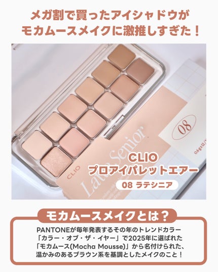 プロ アイ パレット エアー/CLIO/アイシャドウパレットを使ったクチコミ(2枚目)