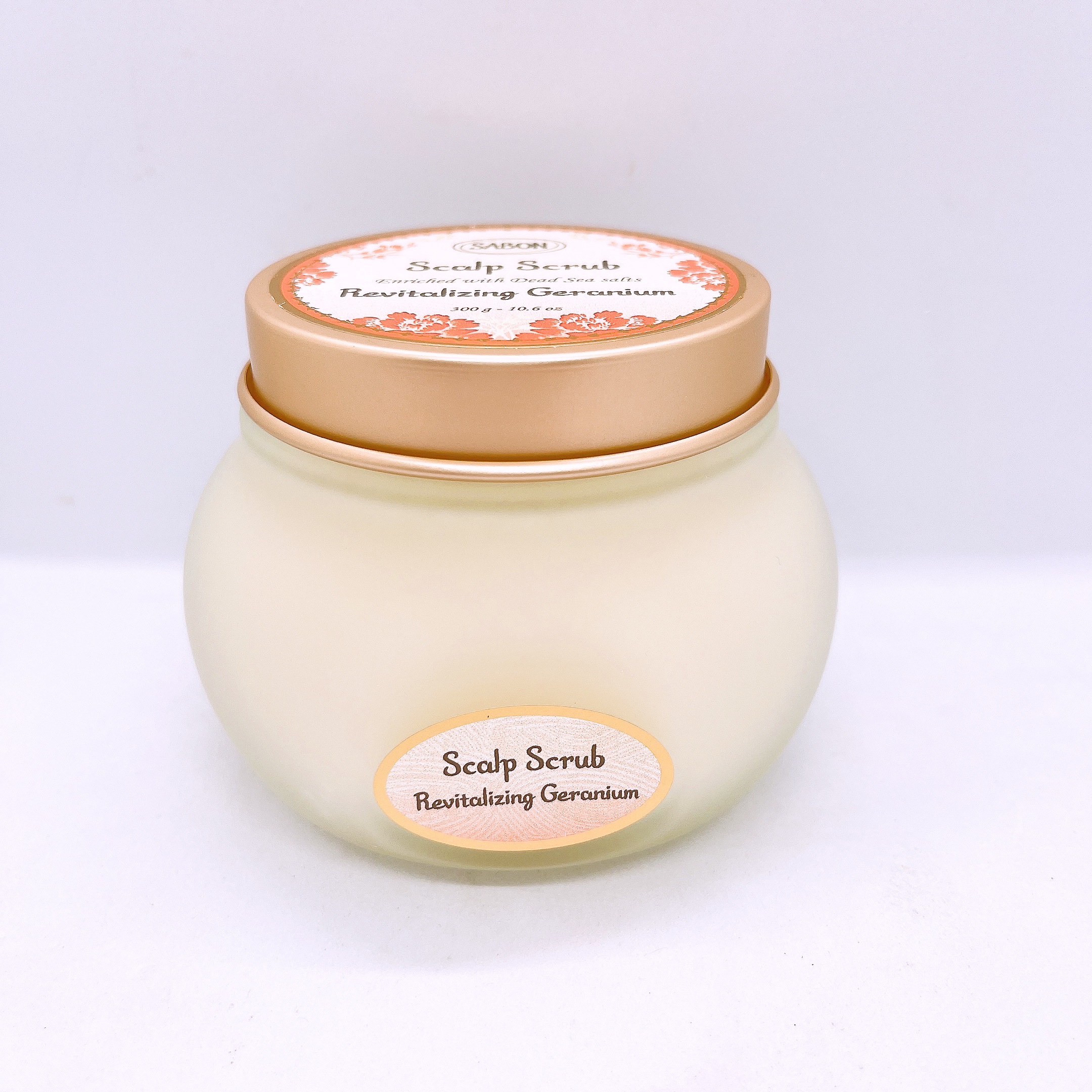 ヘッドスクラブ リプレニッシング(ゼラニウム)/SABON/ヘッドスクラブを使ったクチコミ（1枚目）