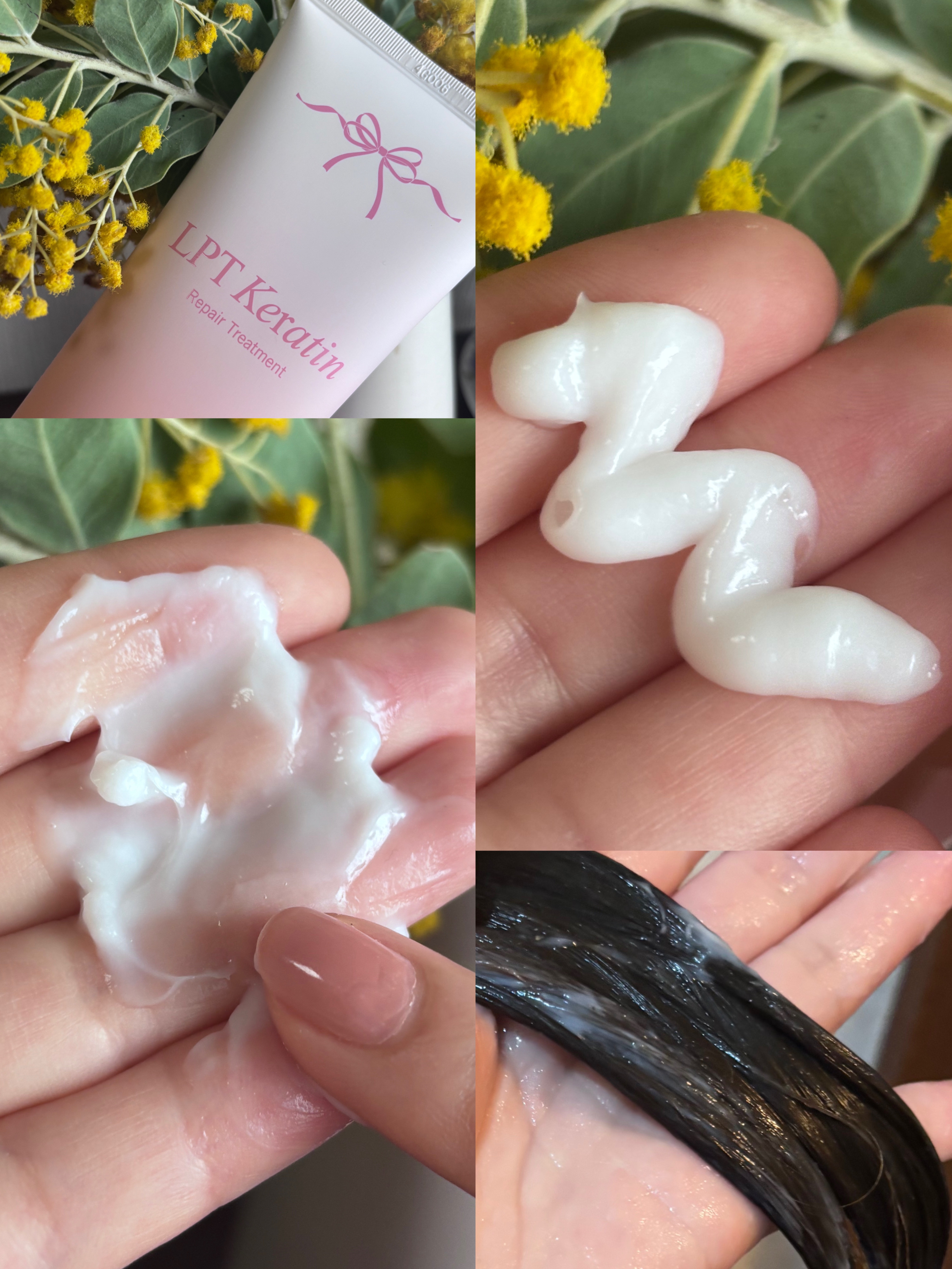 LPTケラチンリペアトリートメント/Daleaf/洗い流すヘアトリートメントを使ったクチコミ（2枚目）