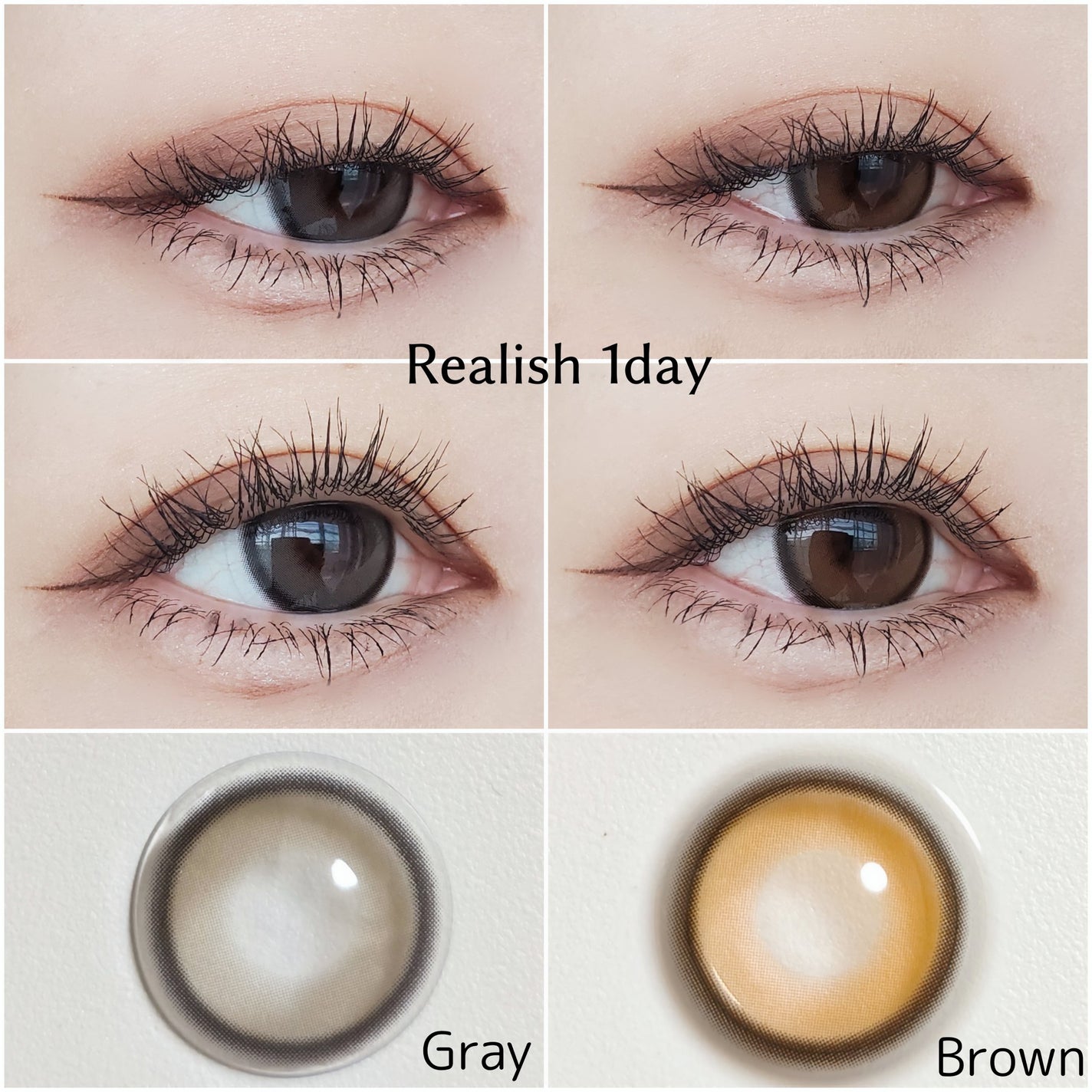 Real Ring 1day/OLENS/ワンデー(1DAY)カラコンを使ったクチコミ(2枚目)