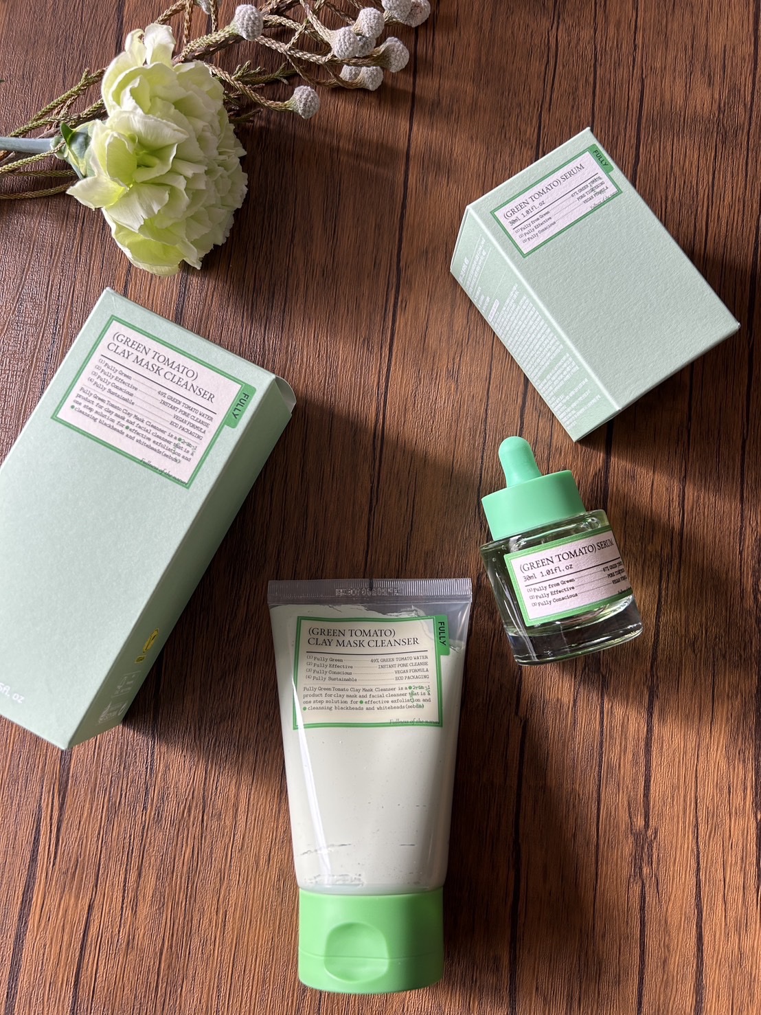 グリーントマトクレイマスククレンザー/FULLY/洗い流すパック・マスクを使ったクチコミ（1枚目）